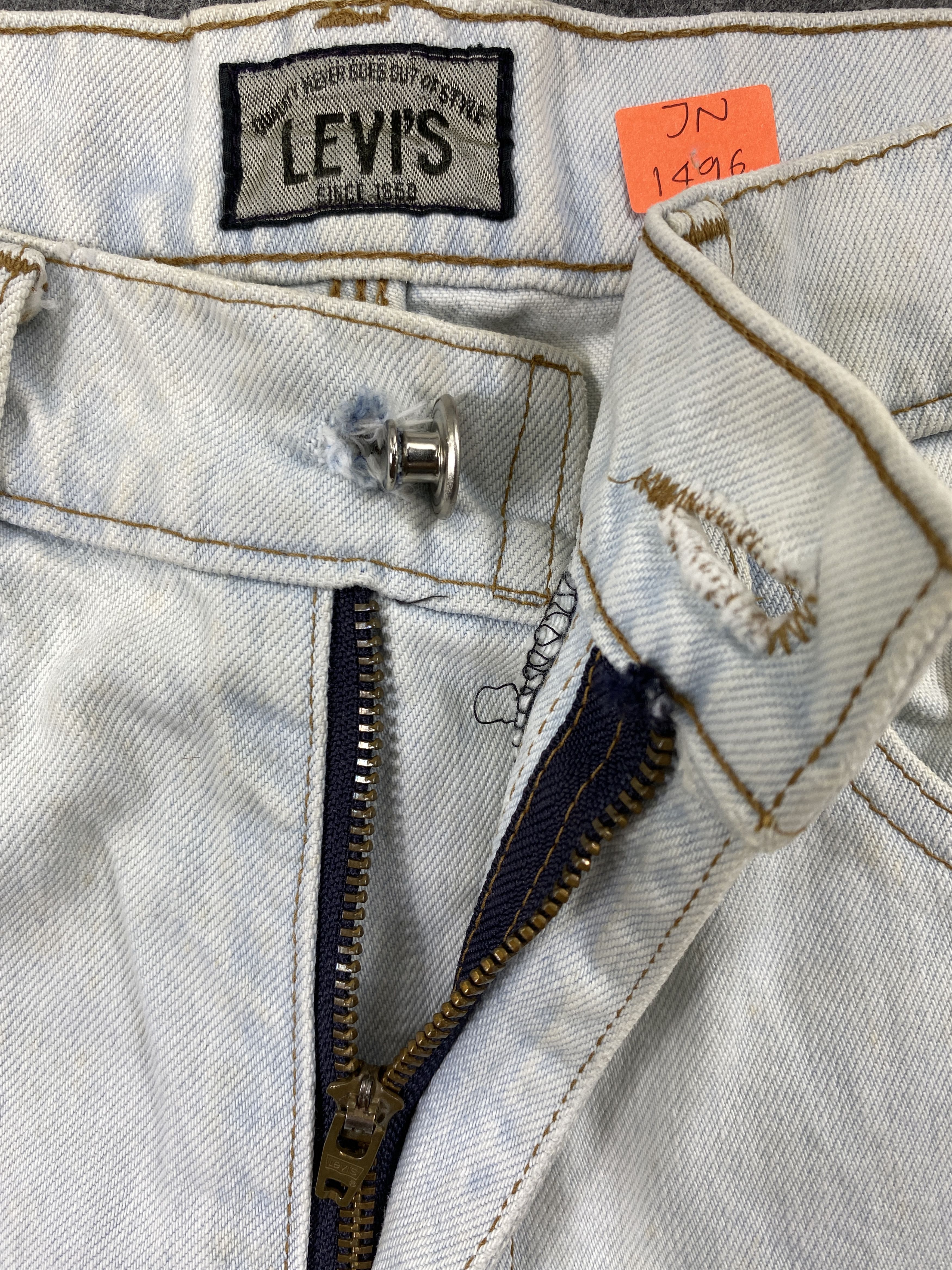 Levi's Light Blue Wash Vintage Levi's 636 29x27.5 Denim -JN1496 Size US 29 - 6 Thumbnail