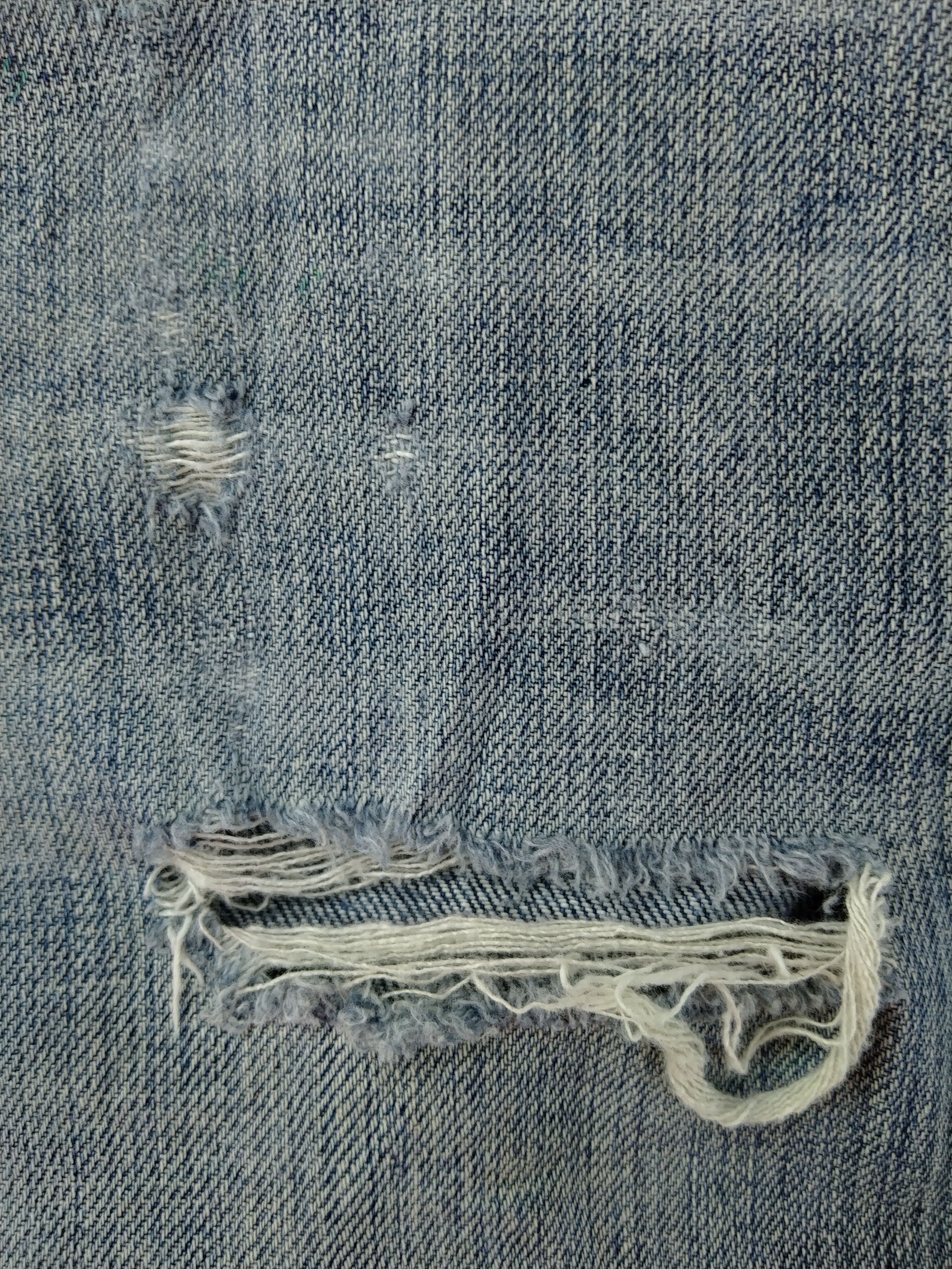 Levi's Blue Vintage Levi's Distressed Denim 35x33.5 -JN129 Size US 35 - 18 Thumbnail