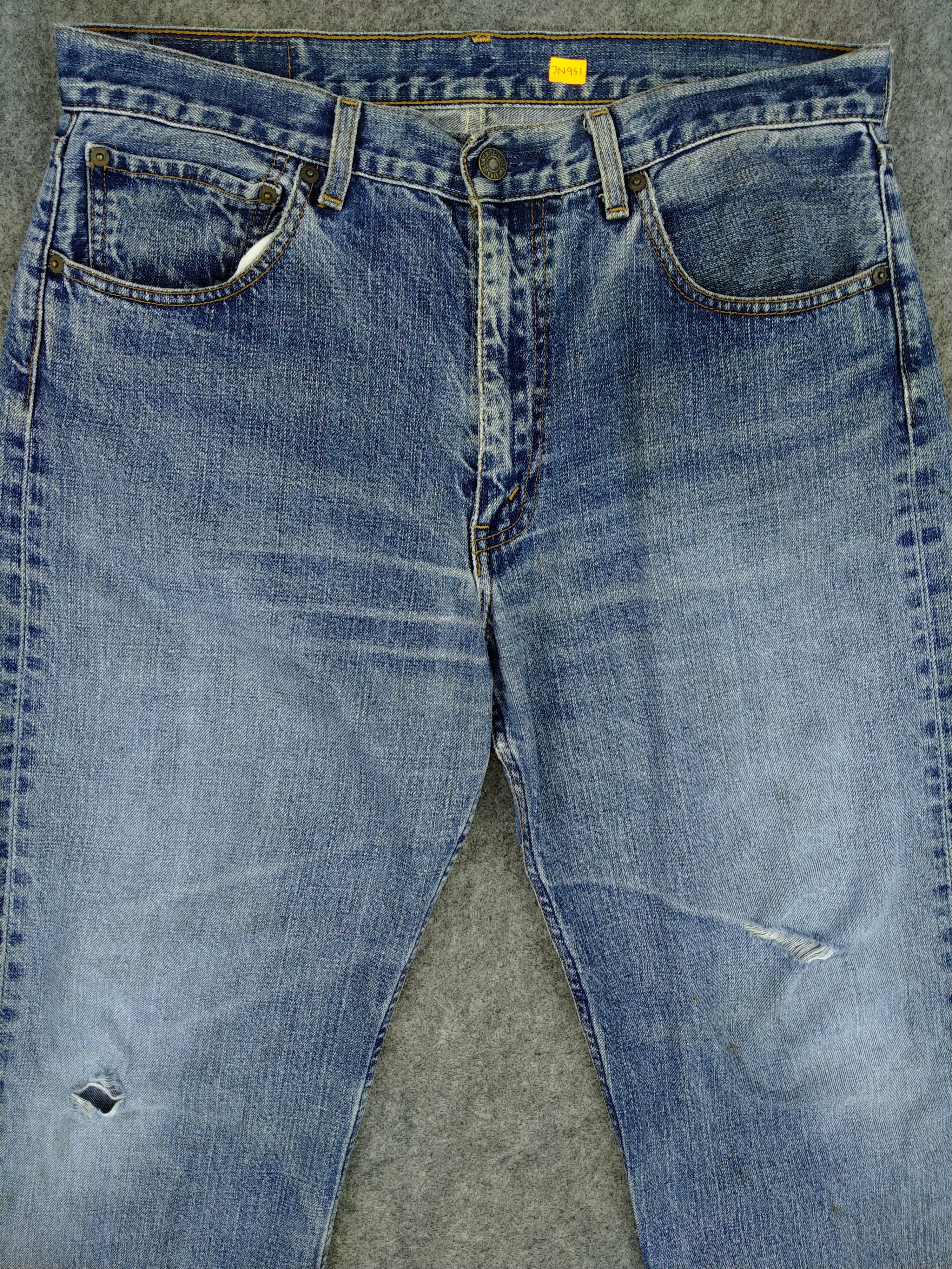 Levi's Faded Blue Vintage Levi's 512 Jeans 34x27.5 Denim -JN951 Size US 34 / EU 50 - 3 Thumbnail