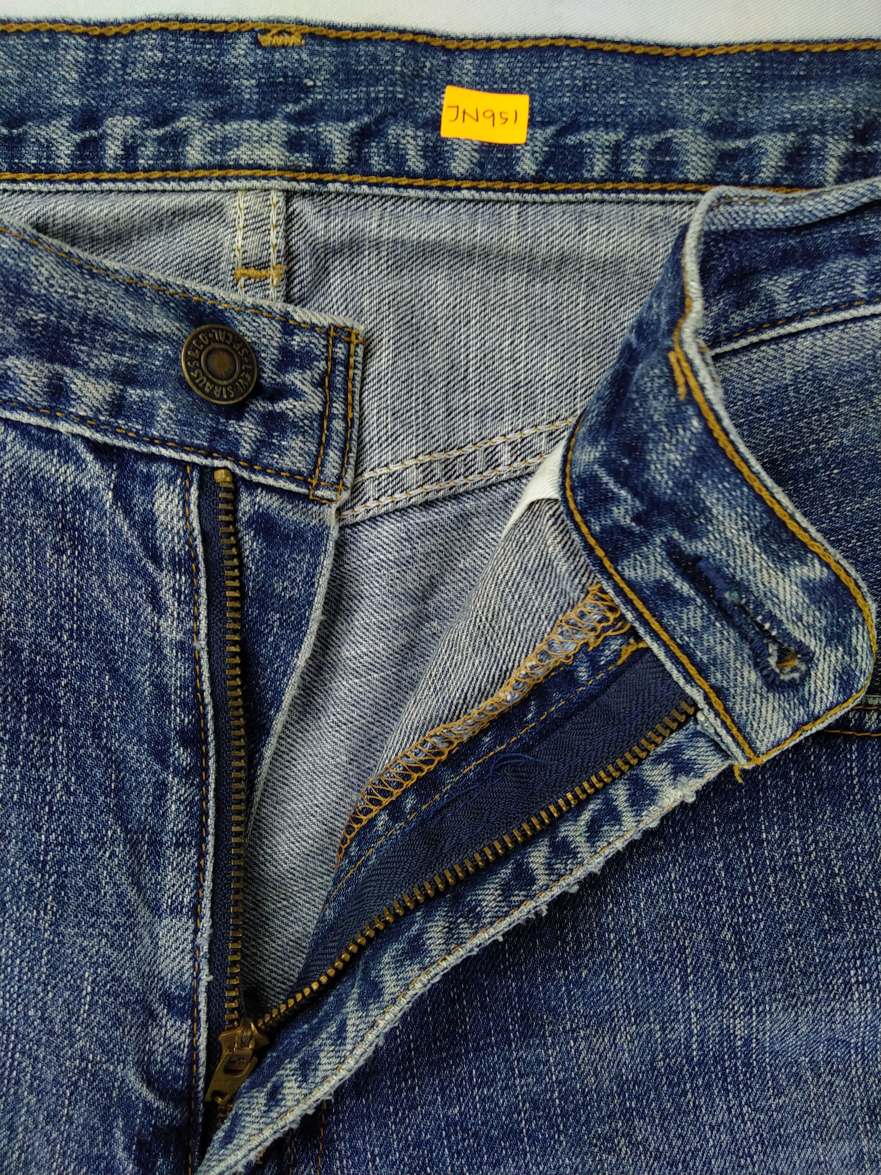 Levi's Faded Blue Vintage Levi's 512 Jeans 34x27.5 Denim -JN951 Size US 34 / EU 50 - 6 Thumbnail
