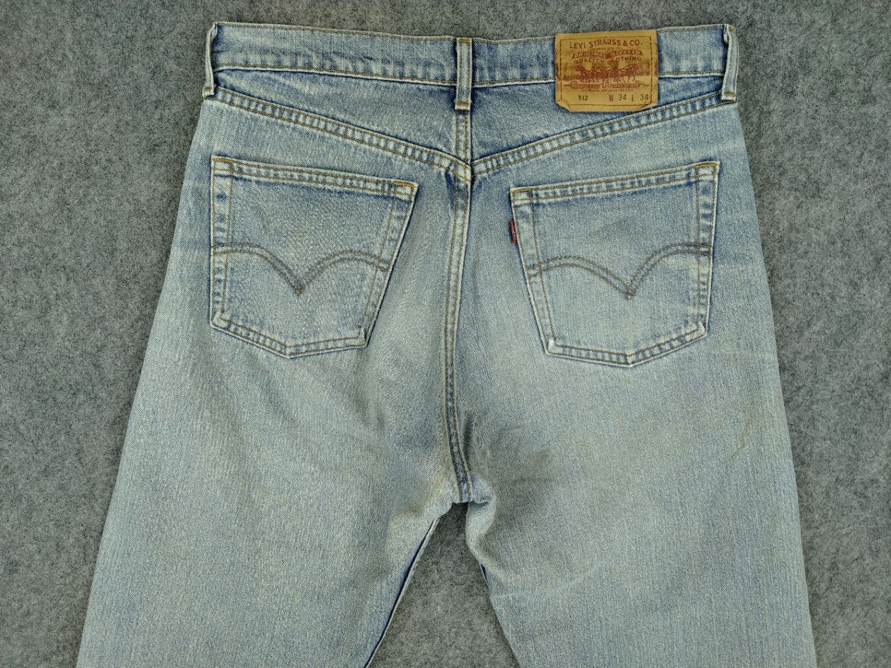 Levi's Light Blue Wash Vintage Levi's 512 34x26.5 Denim -JN859 Size US 34 / EU 50 - 4 Thumbnail