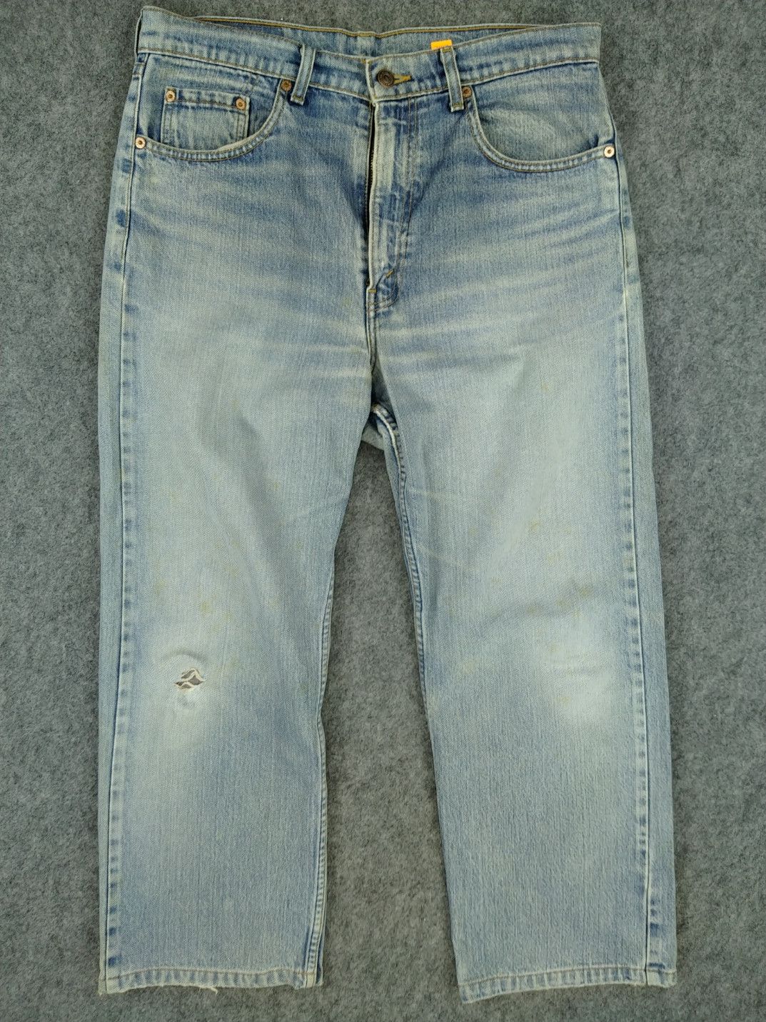 Light Blue Wash Vintage Levi's 512 34x26.5 Denim -JN859