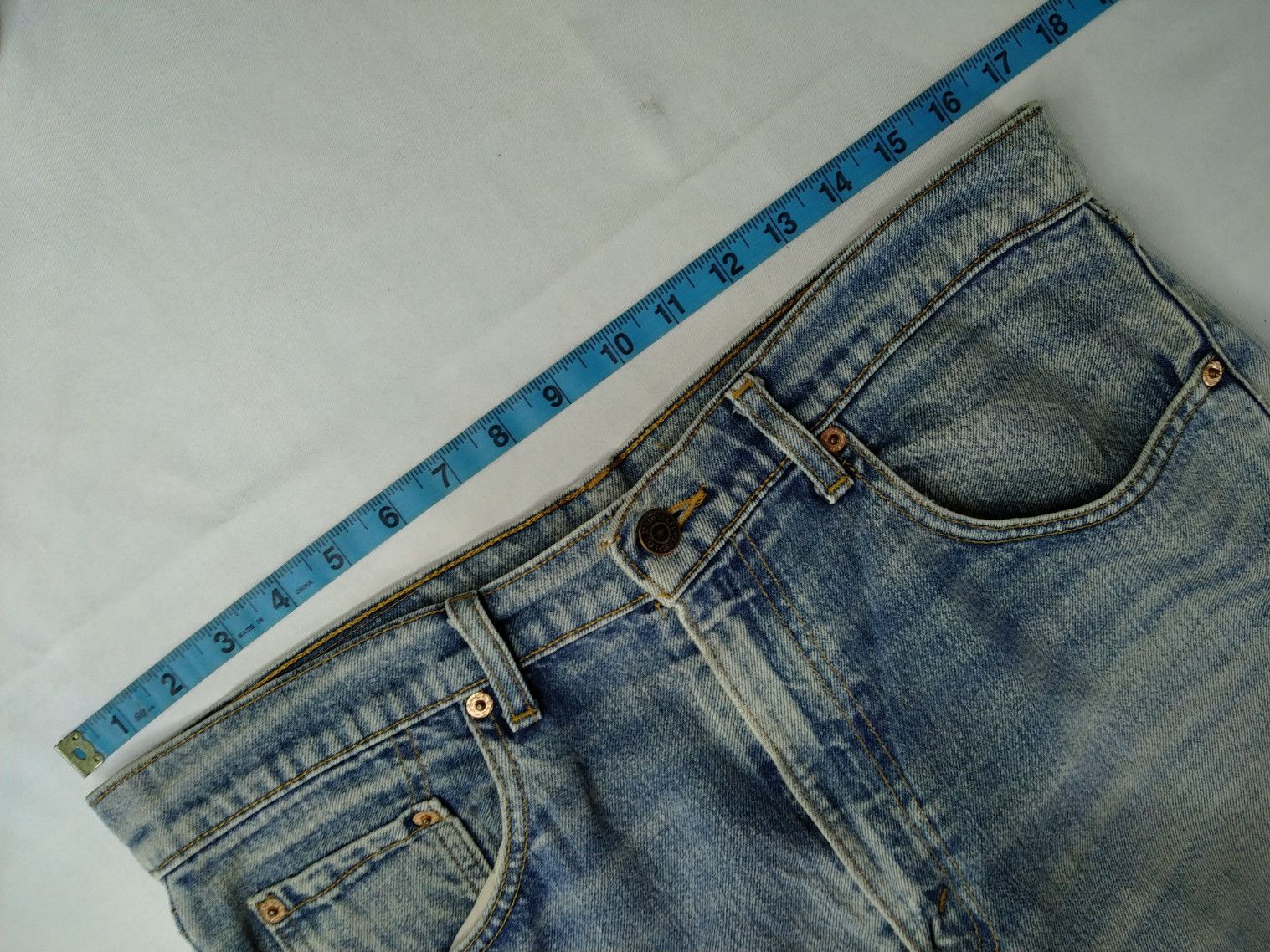 Levi's Light Blue Wash Vintage Levi's 512 34x26.5 Denim -JN859 Size US 34 / EU 50 - 5 Thumbnail