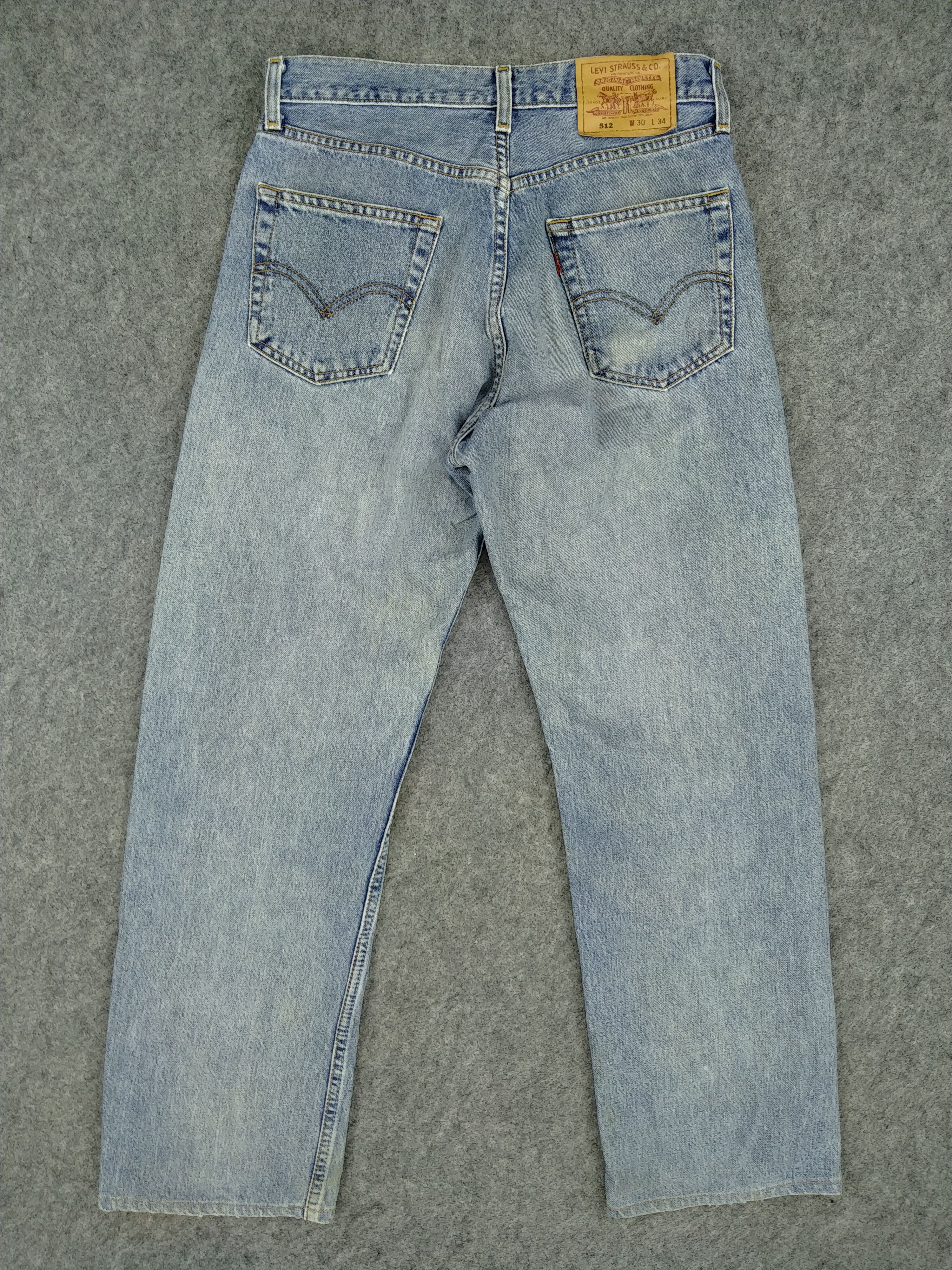 Levi's Light Wash Vintage Levi's 512 Jeans 30x29 Denim -JN919 Size US 30 / EU 46 - 2 Thumbnail