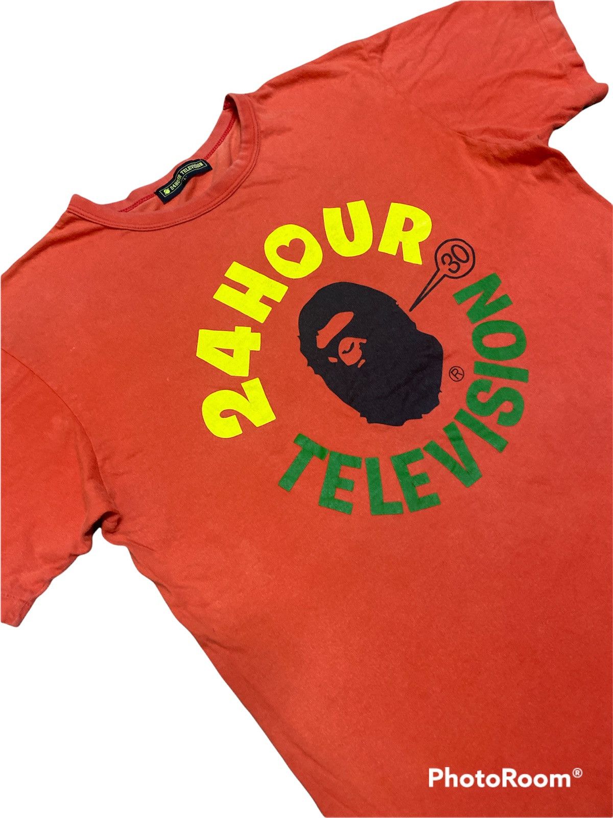 Bape Bape 24 Hours Television Tee Size US L / EU 52-54 / 3 - 2 Thumbnail