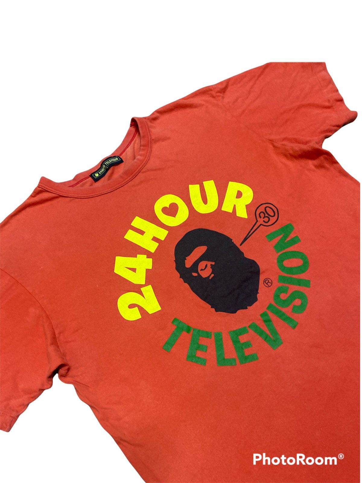 Bape Bape 24 Hours Television Tee Size US L / EU 52-54 / 3 - 3 Thumbnail