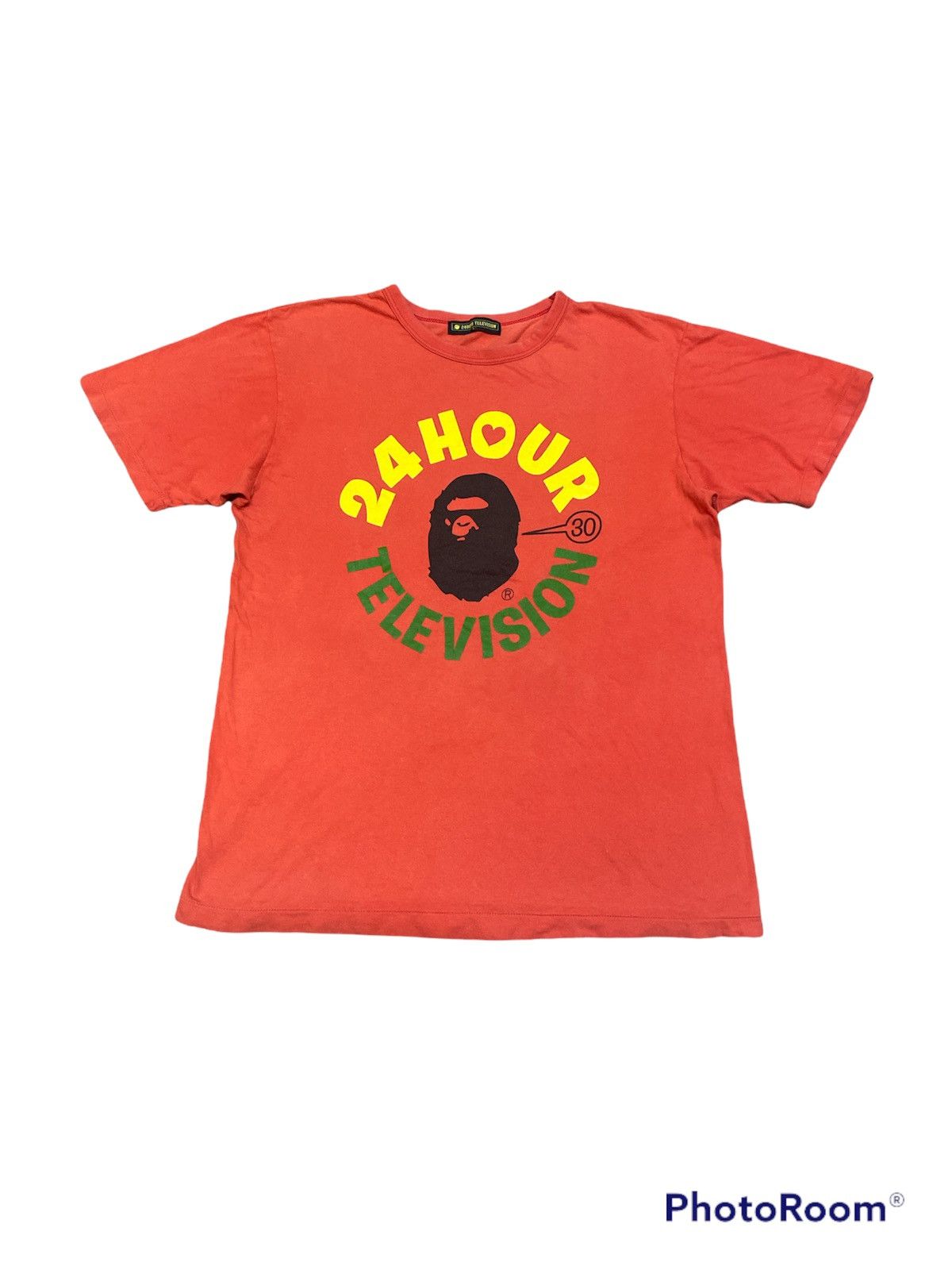 Bape Bape 24 Hours Television Tee Size US L / EU 52-54 / 3 - 1 Thumbnail