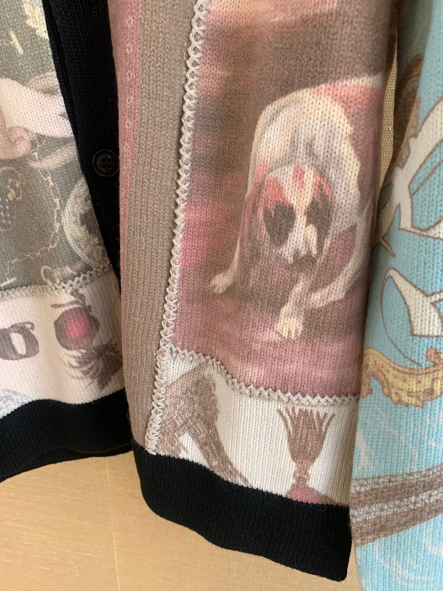 Amiri Souvenir Patchwork Hoodie in Multicolor Size US M / EU 48-50 / 2 - 6 Thumbnail