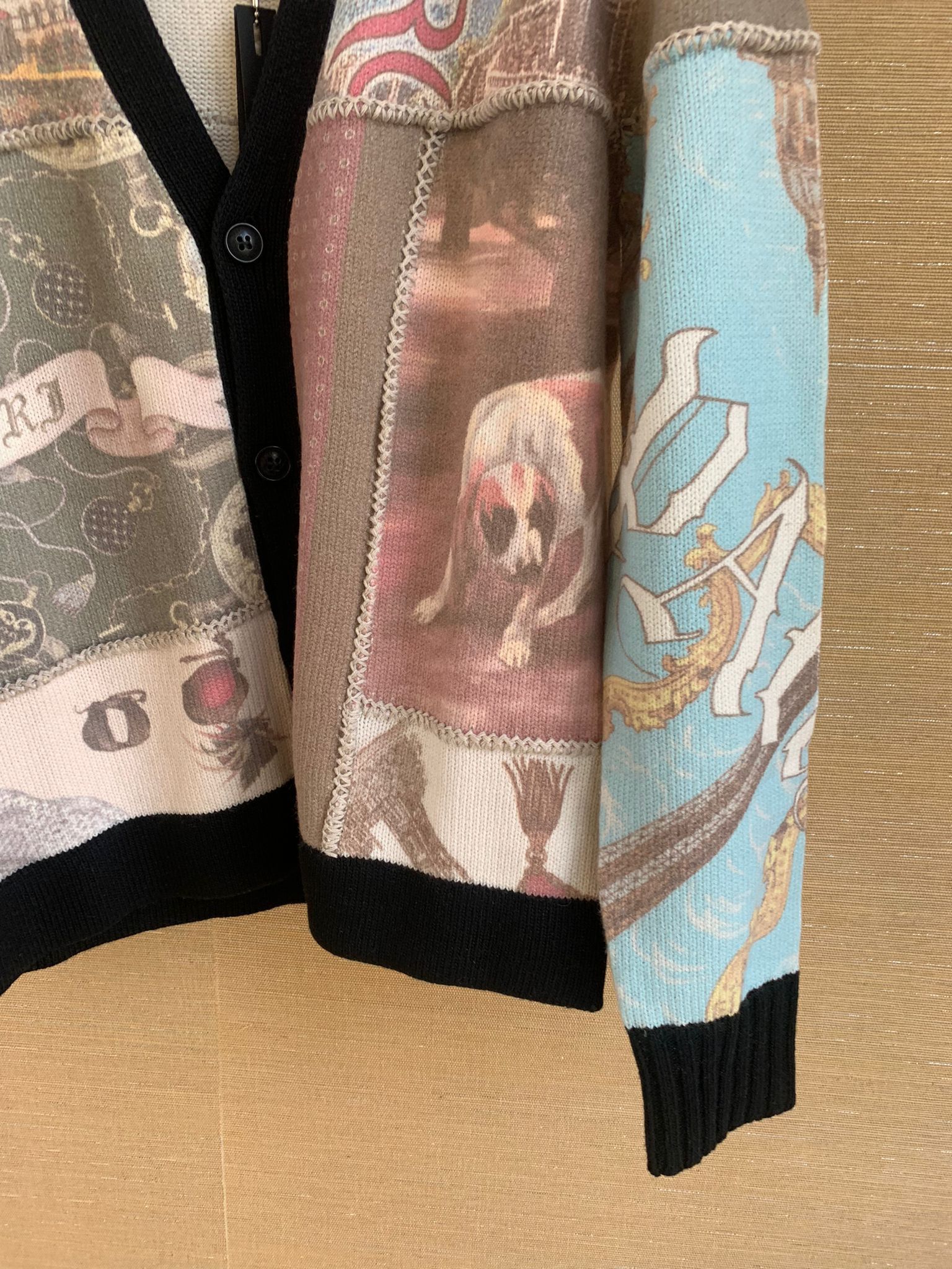 Amiri Souvenir Patchwork Hoodie in Multicolor Size US M / EU 48-50 / 2 - 4 Thumbnail