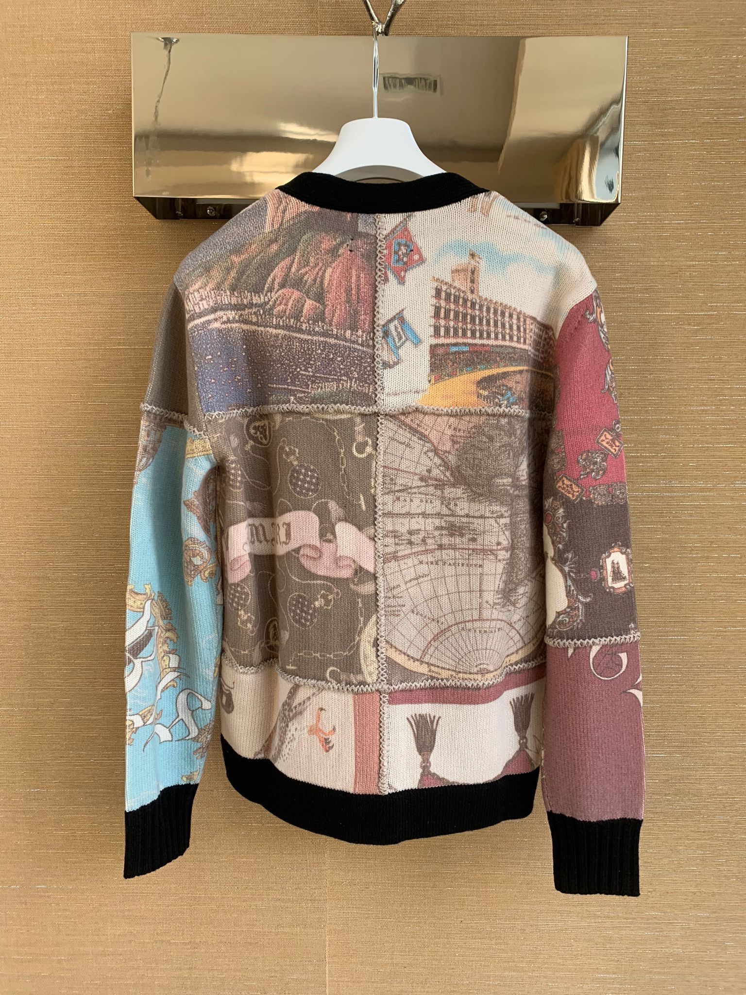 Amiri Souvenir Patchwork Hoodie in Multicolor Size US M / EU 48-50 / 2 - 14 Thumbnail