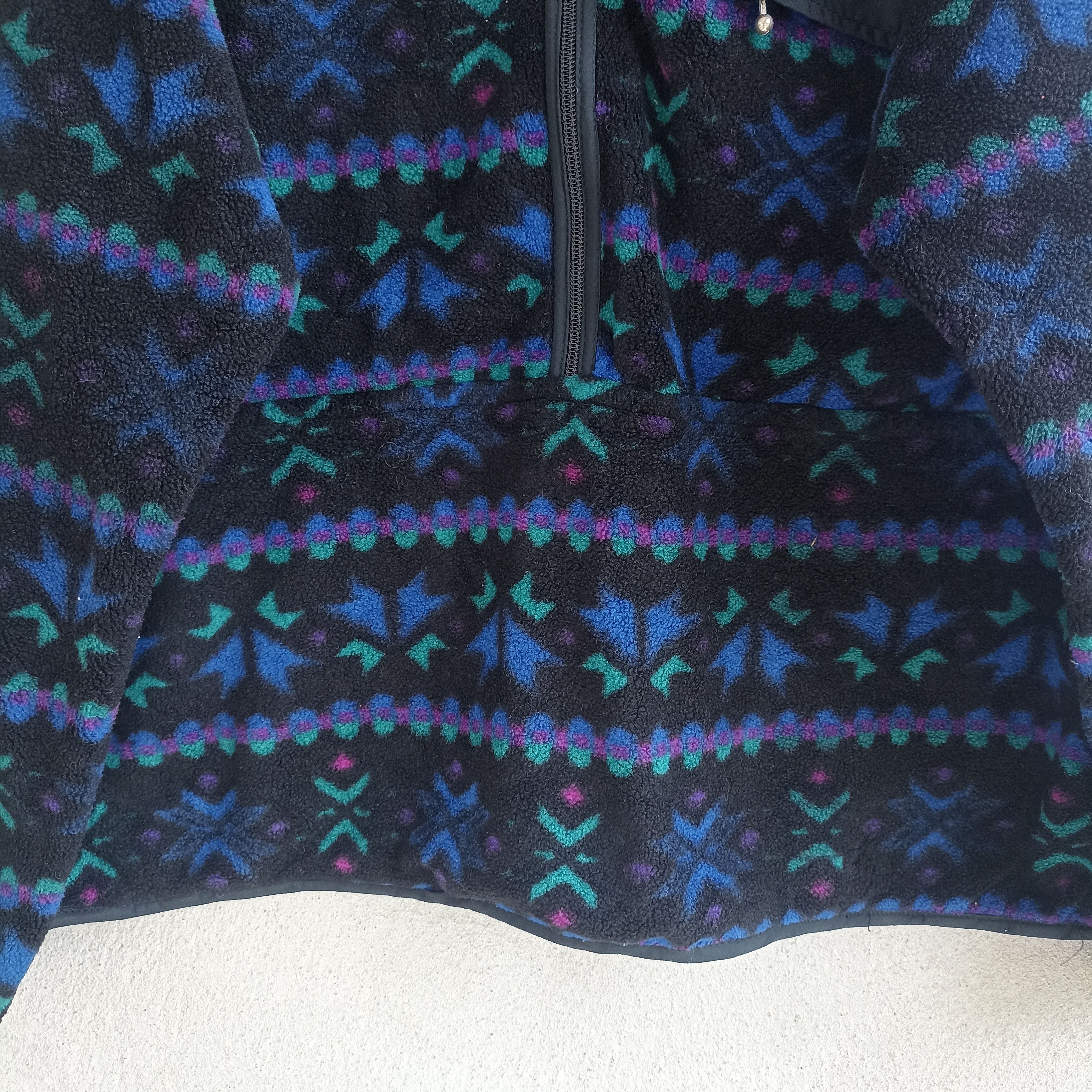 Vintage Santini Ski Snowboard Surf Fleece Sweater Size US XL / EU 56 / 4 - 3 Thumbnail