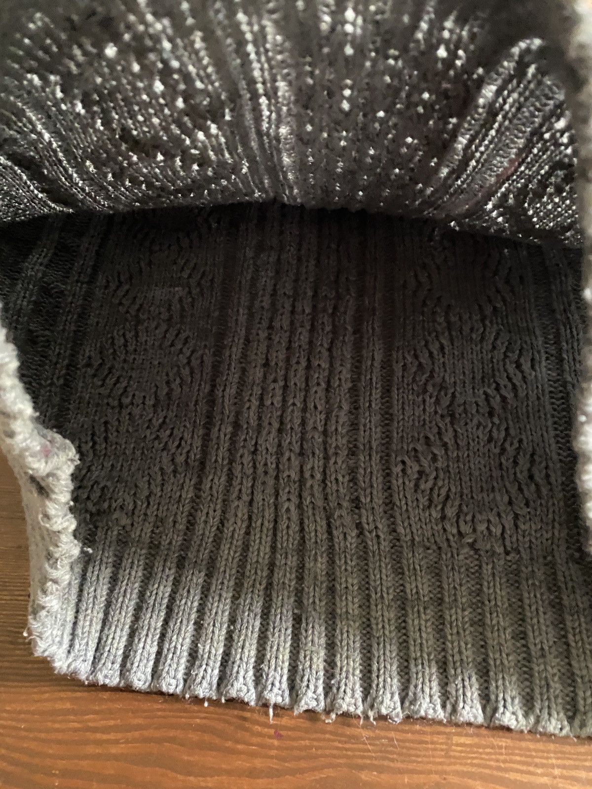 Vintage Vintage 80’s Thane Gray Cable Knit Fisherman Style Sweater Size US L / EU 52-54 / 3 - 4 Thumbnail