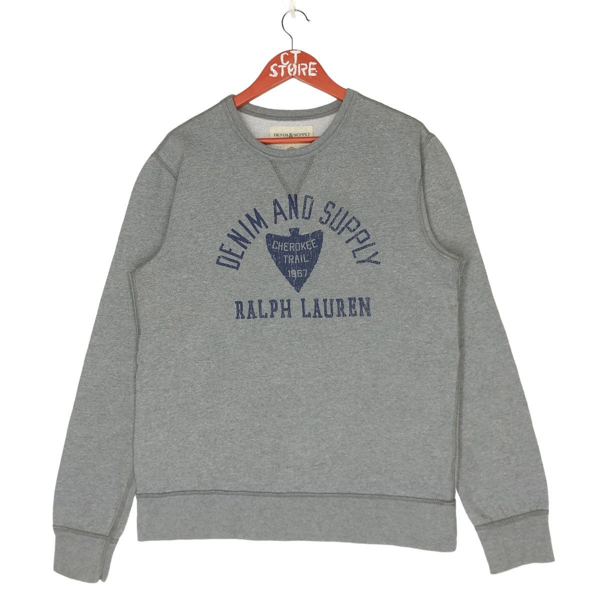 Denim & Supply Ralph Lauren × RRL Ralph Lauren × Ralph Lauren Ralph Lauren Sweatshirt Crewneck Size US M / EU 48-50 / 2 - 1 Thumbnail