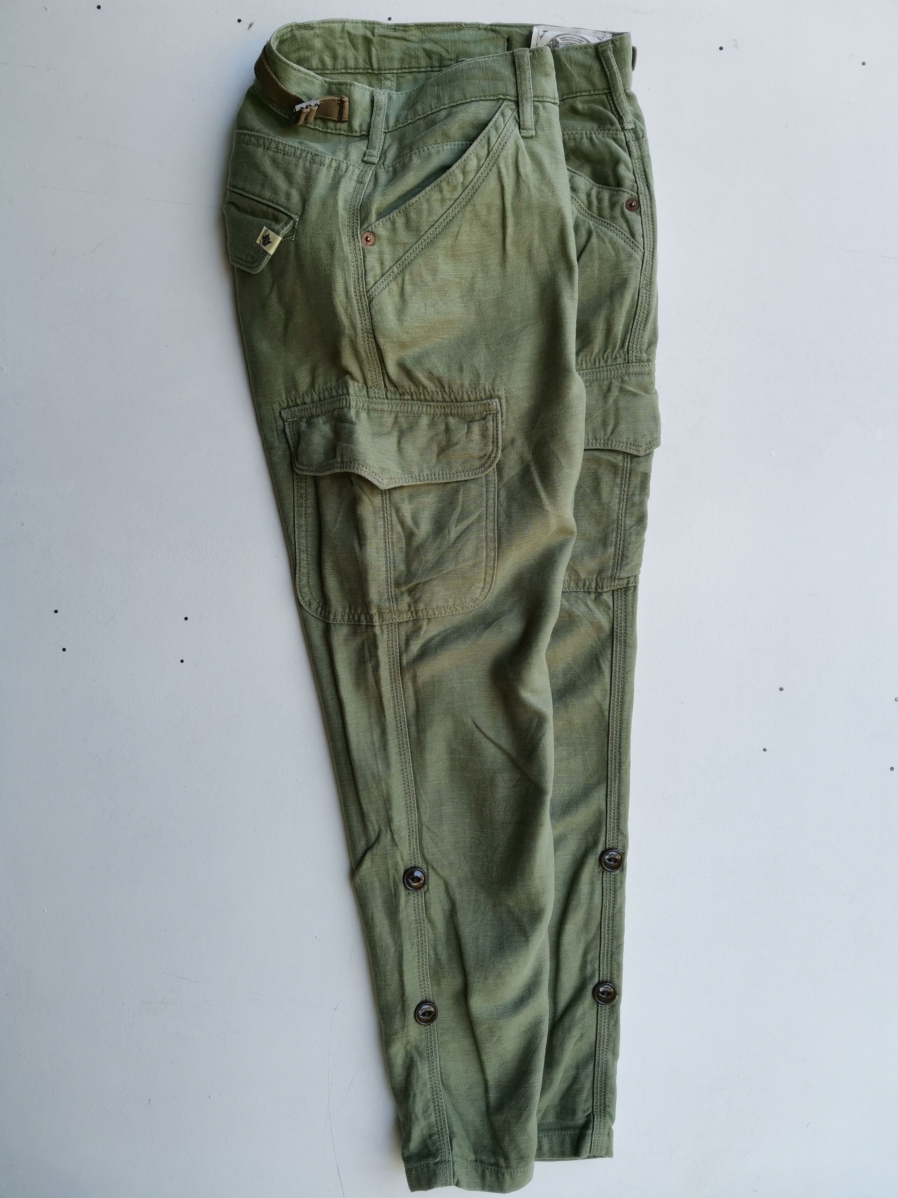 Big John Rare Big John Brappers Tactical Cargo Multipocket Pants Size US 30 / EU 46 - 5 Thumbnail