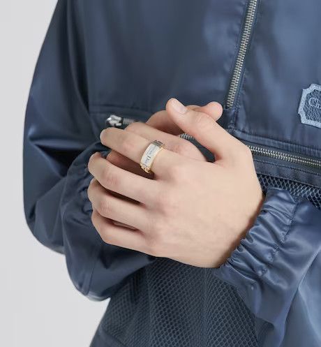Dior CHRISTIAN DIOR COUTURE CHAIN LINK RING | Grailed