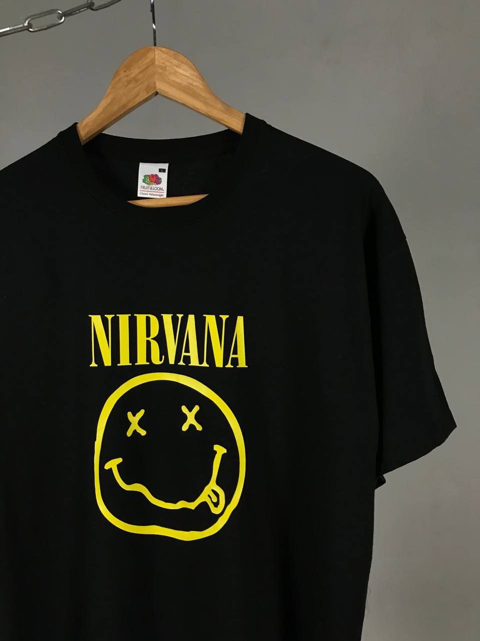 Band Tees × Nirvana × Vintage Nirvana smile vintage rock band tee Size US L / EU 52-54 / 3 - 2 Thumbnail