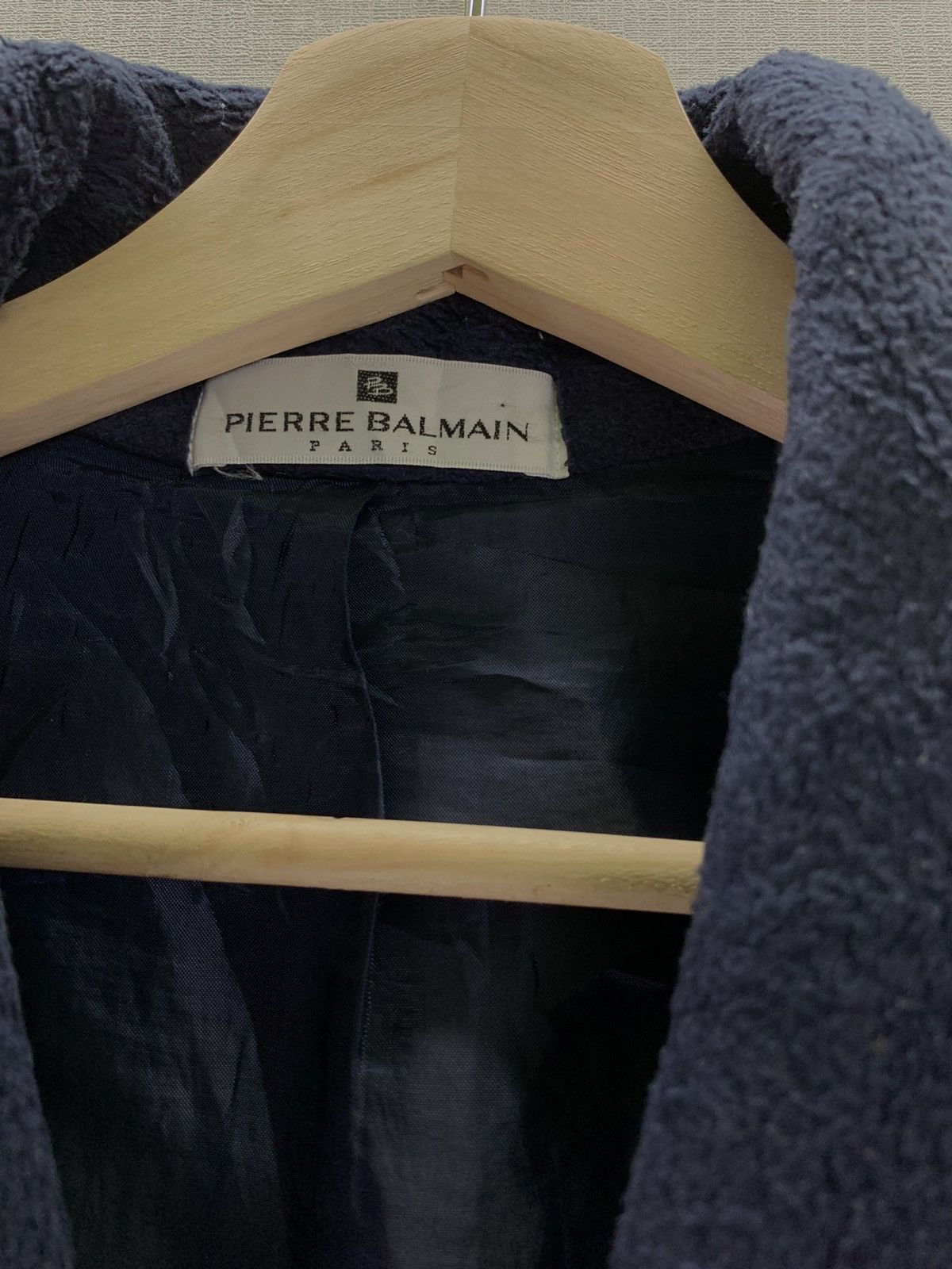 Pierre Balmain Vintage Pierre Balmain Fleece Cardigan Jacket Size US L / EU 52-54 / 3 - 4 Thumbnail