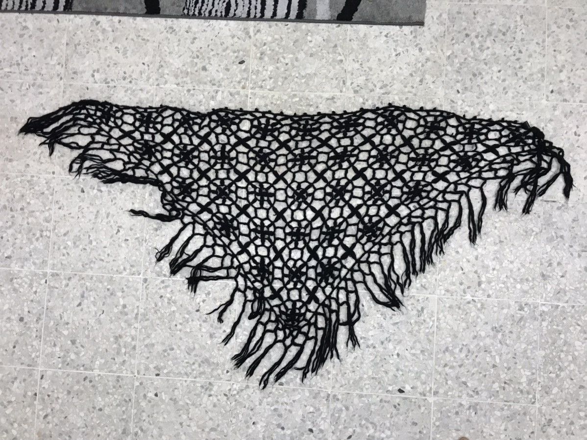 Japanese Brand Rare❗️A/T Good Seditionaries Bondage Knit Cardigan/Scarf Size ONE SIZE - 12 Thumbnail