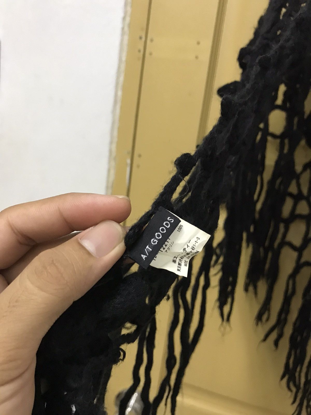 Japanese Brand Rare❗️A/T Good Seditionaries Bondage Knit Cardigan/Scarf Size ONE SIZE - 6 Thumbnail
