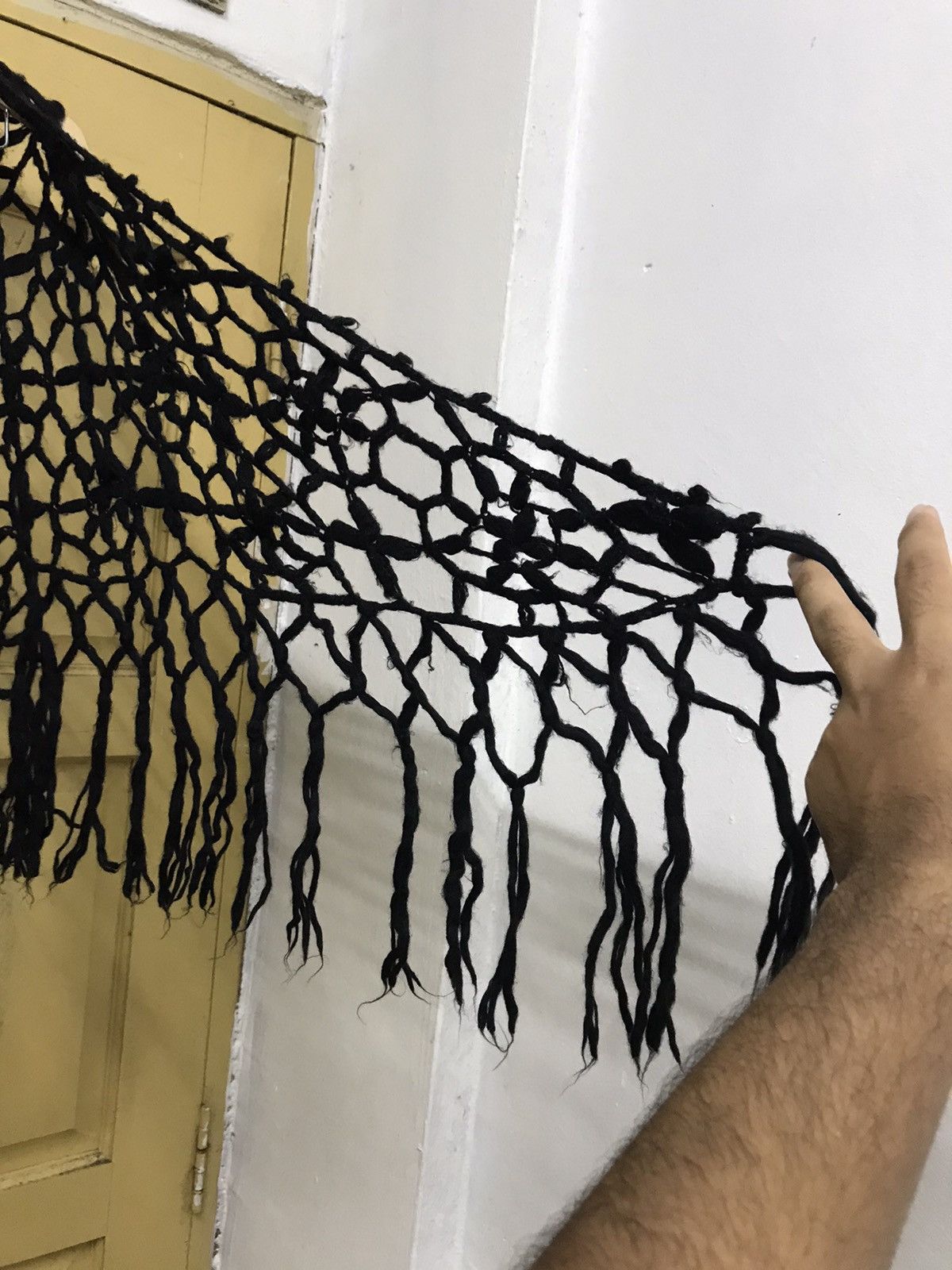 Japanese Brand Rare❗️A/T Good Seditionaries Bondage Knit Cardigan/Scarf Size ONE SIZE - 10 Thumbnail