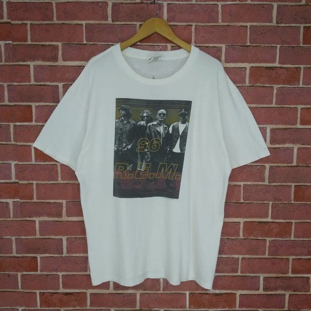 Band Tees Vintage REM American Band Alternative Rock T-shirt Size US XL / EU 56 / 4 - 1 Thumbnail