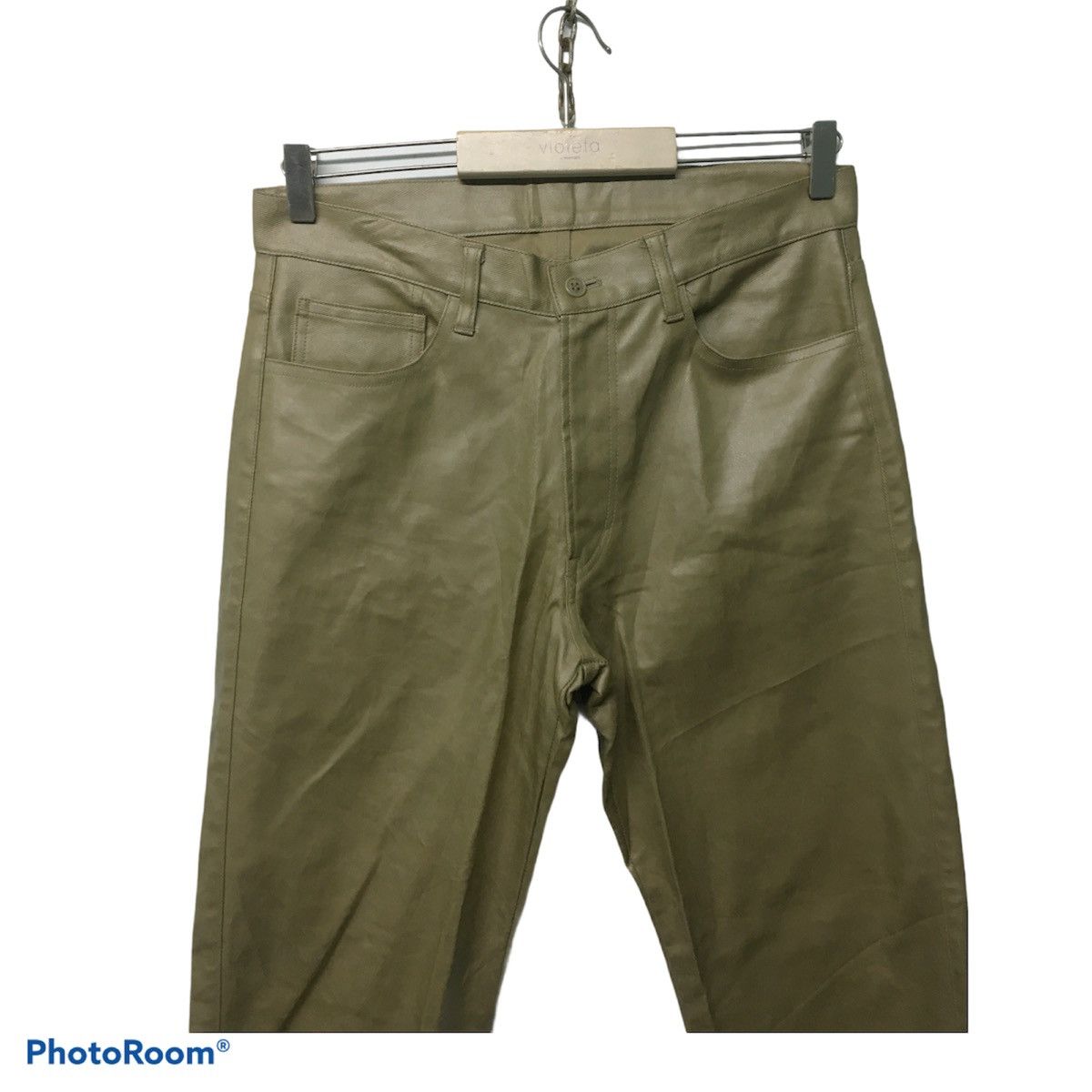Japanese Brand × Melrose Men Melrose Polyurethane coating Trouser Pants Size US 32 / EU 48 - 4 Thumbnail