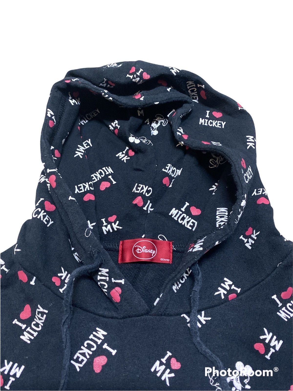 Disney × Mickey Mouse Full Print I ❤️ Mickey Hoodie Size US M / EU 48-50 / 2 - 3 Thumbnail
