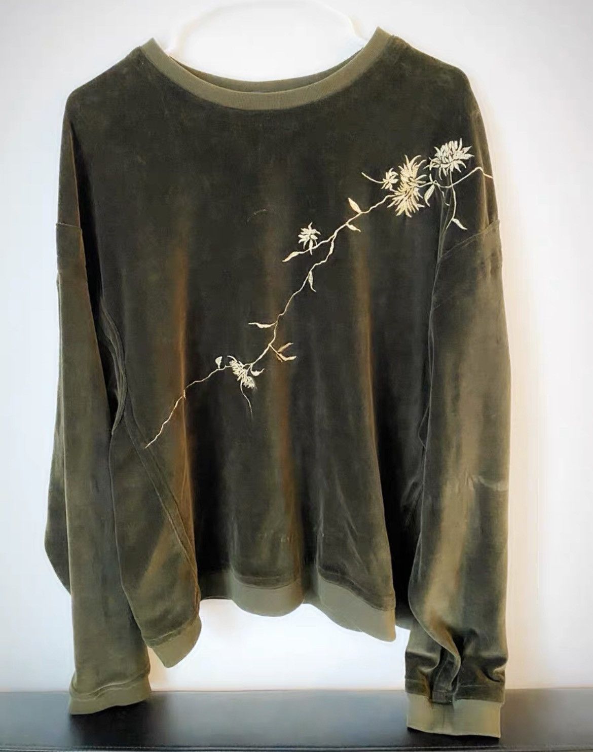 Haider Ackermann Velvet Hoodie Size M