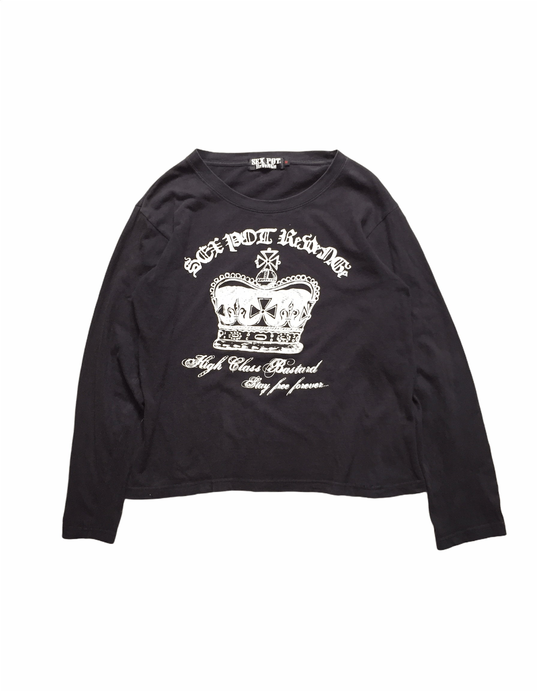 Japanese Brand Vtg SEX POT ReVeNGe Crown punk shirt Size US S / EU 44-46 / 1 - 1 Thumbnail