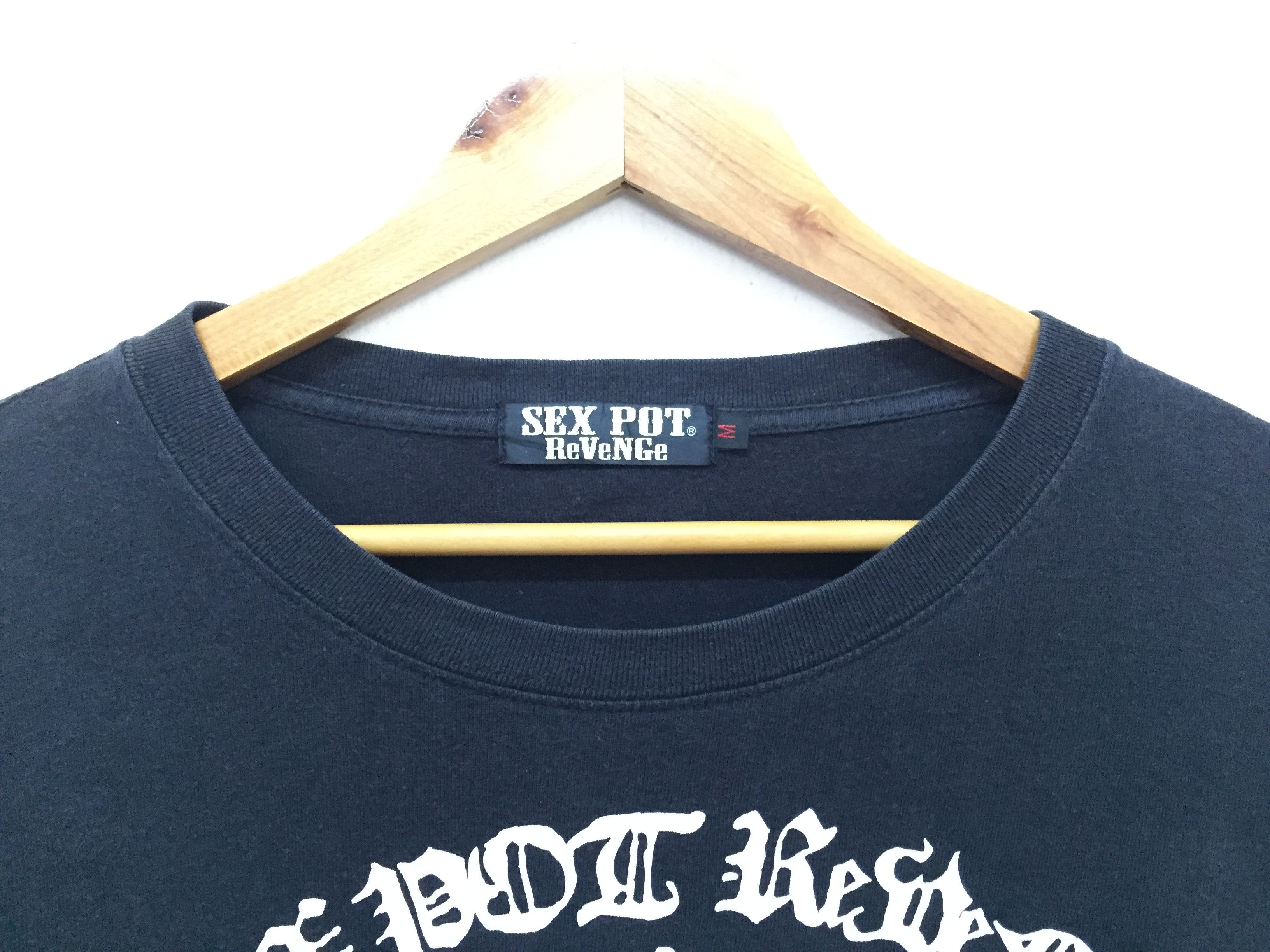 Japanese Brand Vtg SEX POT ReVeNGe Crown punk shirt Size US S / EU 44-46 / 1 - 5 Thumbnail