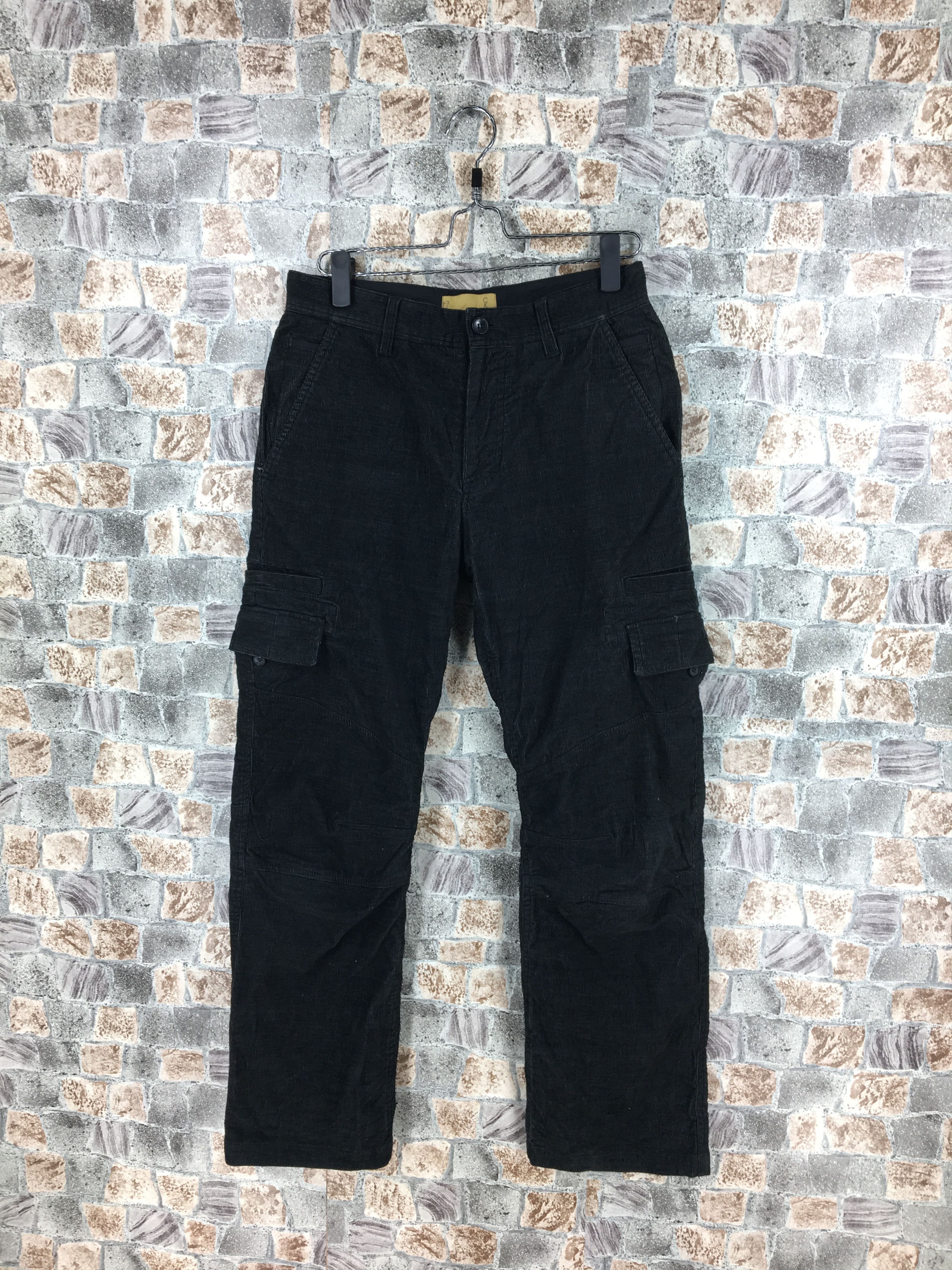 Calvin Klein CK39 Calvin Klein Corduroy Cargo Tactical Pants Black ...