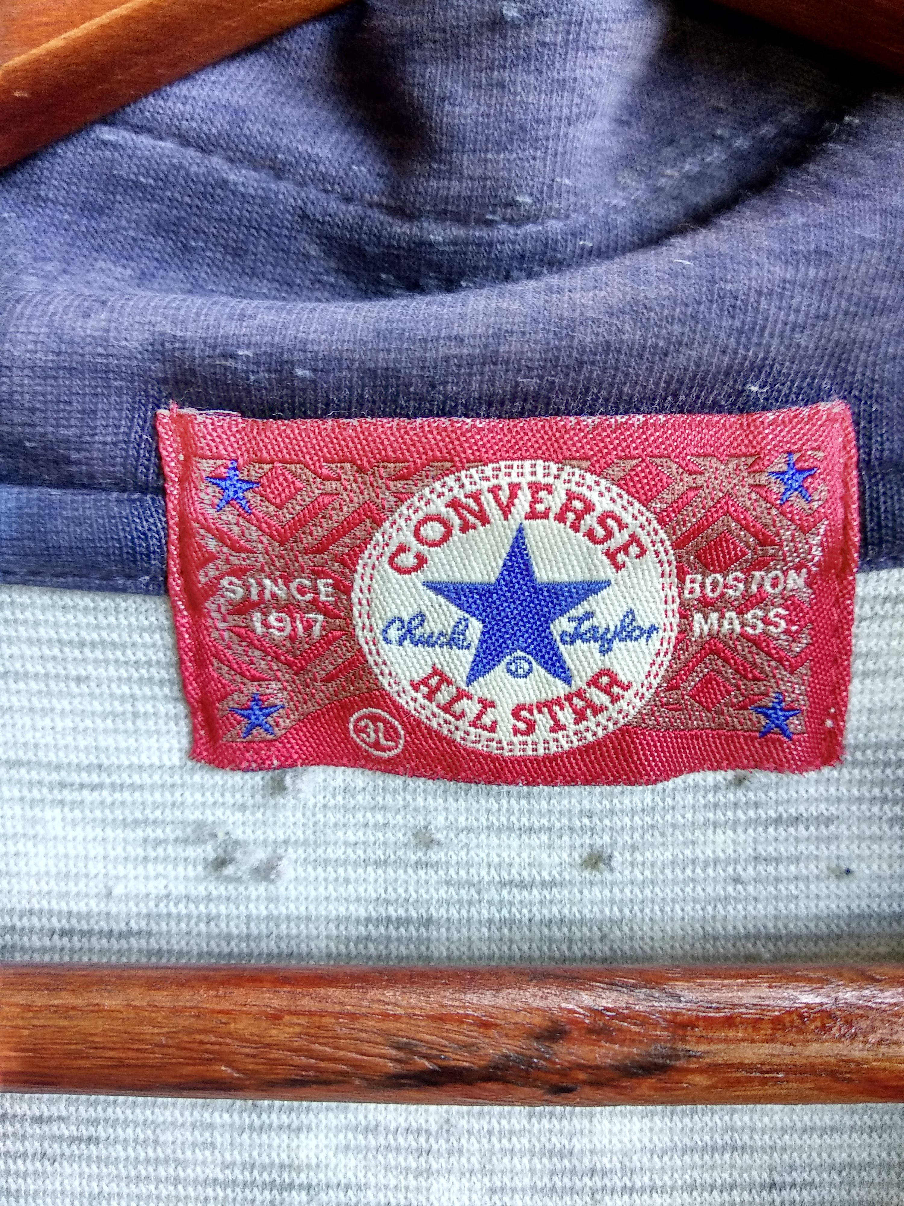 Converse × Vintage Vintage Sweatshirts Converse/Size XL/Gray Colour Size US XL / EU 56 / 4 - 4 Thumbnail
