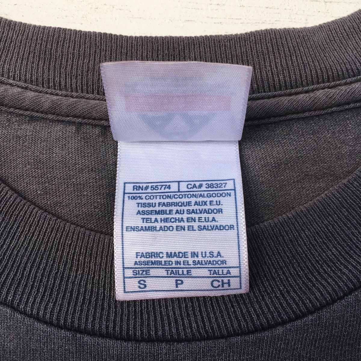 Band Tees Sun Faded VINTAGE SUBHUMANS THE DAY THE COUNTRY DIED Size US S / EU 44-46 / 1 - 14 Thumbnail
