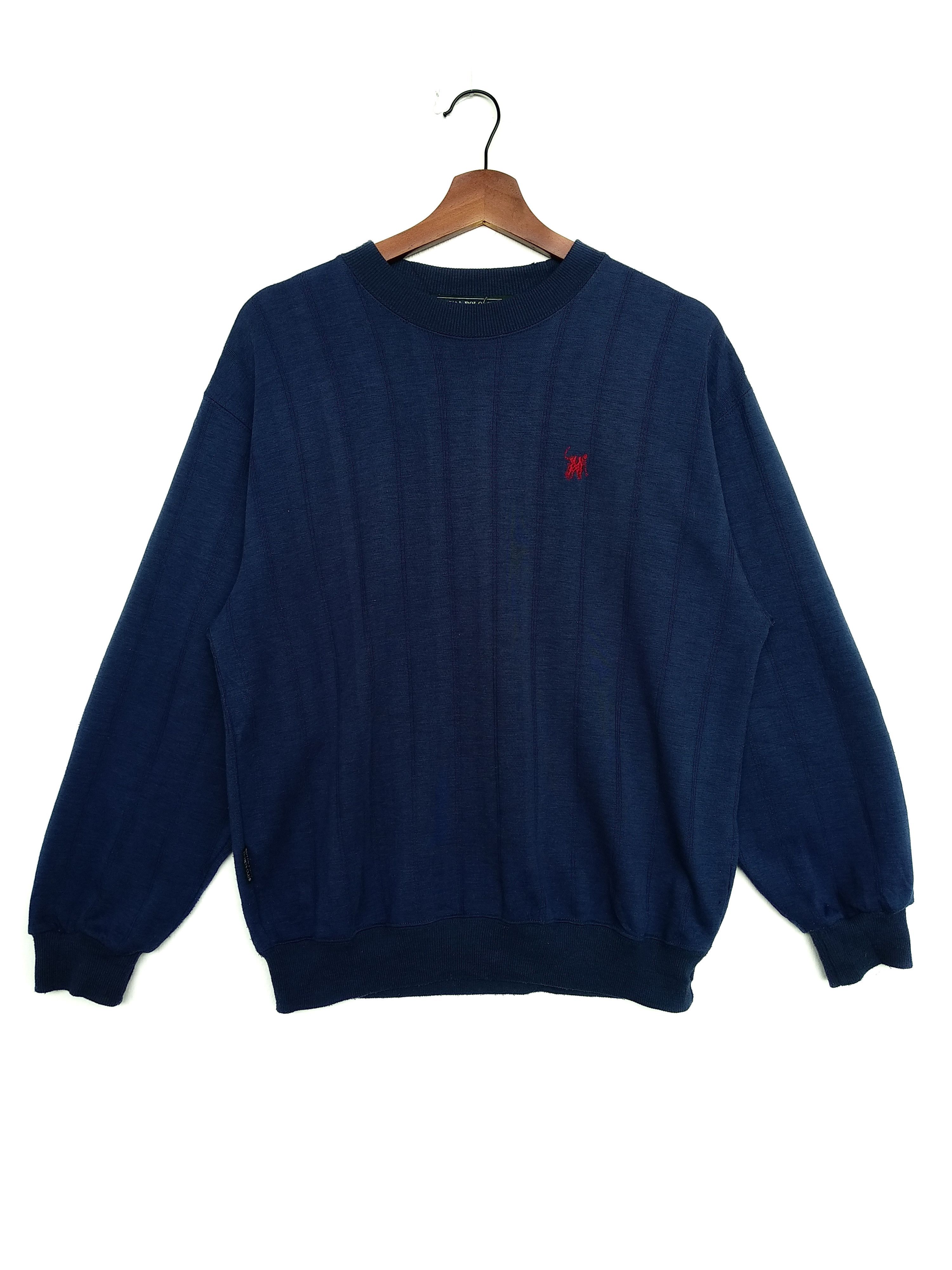 U.S. Polo Assn. × Vintage Vintage Royal Polo Sports Club Sweatshirt/Size M/Dark Blue Size US M / EU 48-50 / 2 - 1 Thumbnail
