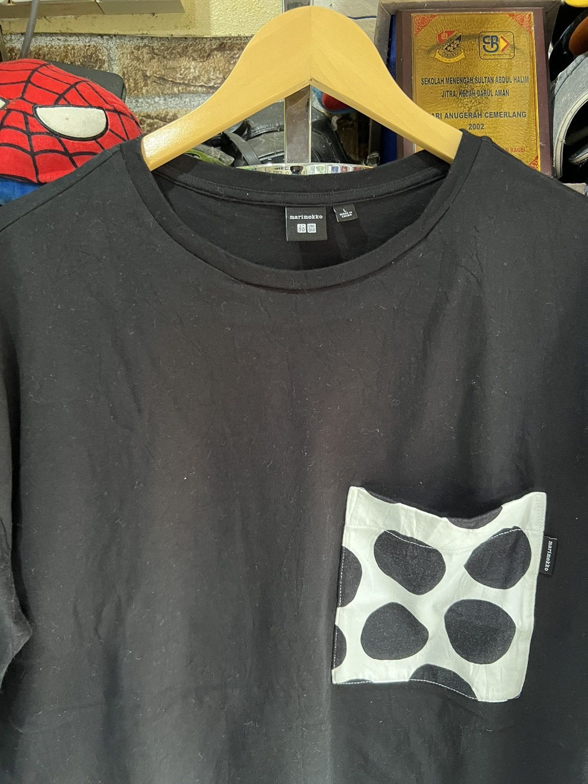 Marimekko 🔥Rare Marimekko x Uniqlo Pocket Cropped Tees Size US L / EU 52-54 / 3 - 5 Thumbnail