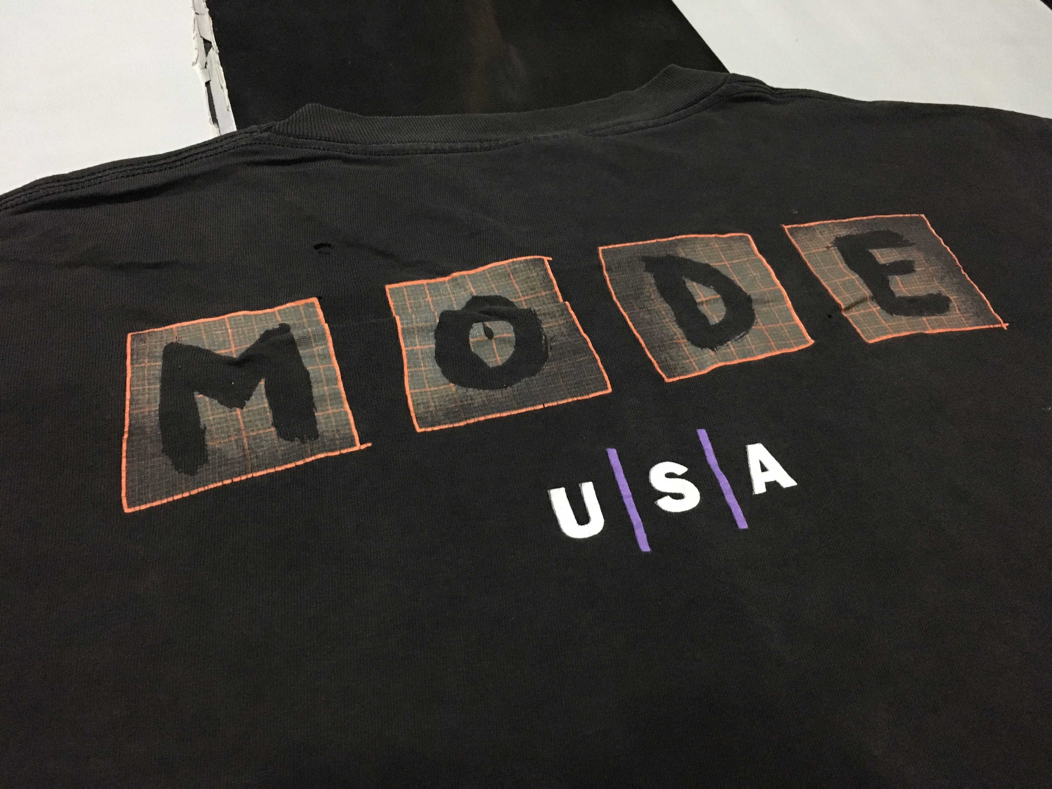 Band Tees × Vintage Vintage Depeche Mode Shirt 1994 GEM Single Stitch Size US XL / EU 56 / 4 - 4 Thumbnail