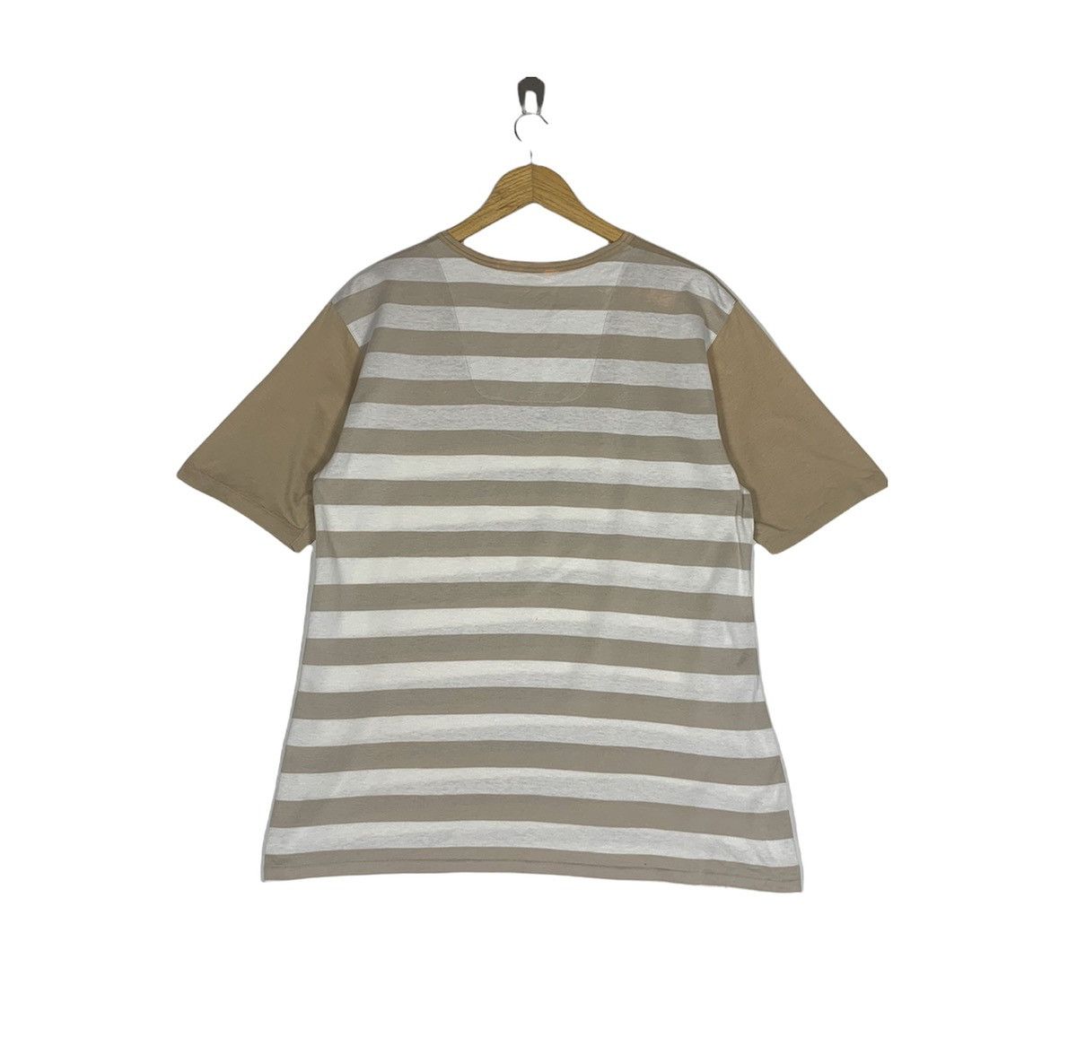 Burberry × Designer Vintage Burberrys Regatta Shirt Stripe Size US L / EU 52-54 / 3 - 4 Thumbnail