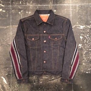 image of Jun Takahashi x Levis Limited Edition Denim Jacket in Navy, Men's (Size Small)
