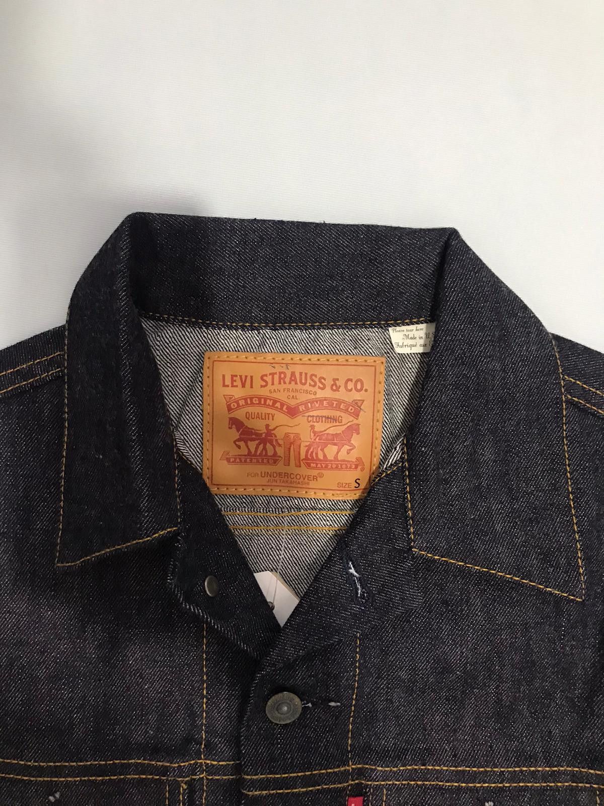 Jun Takahashi × Levi's × Undercover Limited Edition Denim Jacket Size US S / EU 44-46 / 1 - 6 Thumbnail