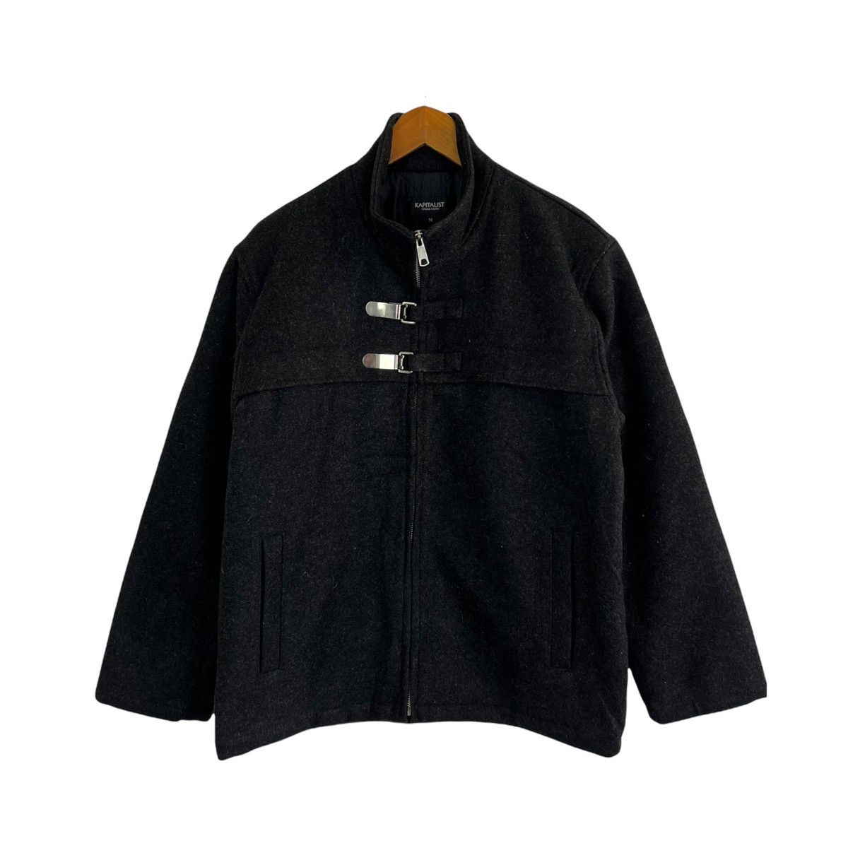 Japanese Brand WOOL JACKET KAPITALIST BY KAPITAL DESIGN RARE STYLE Size US M / EU 48-50 / 2 - 1 Thumbnail