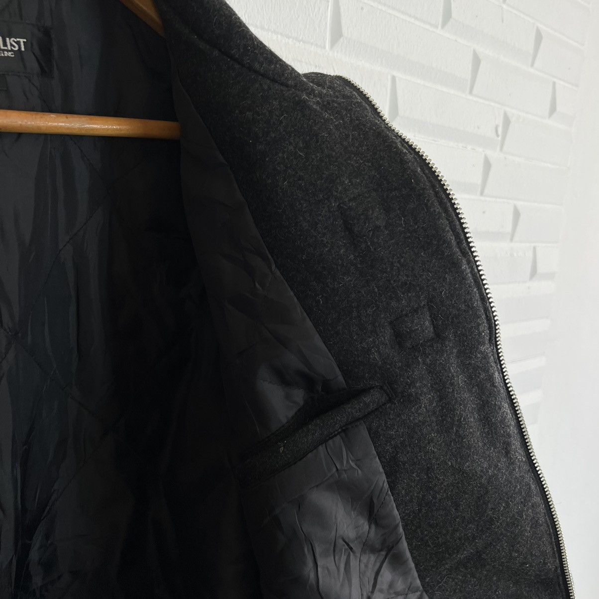 Japanese Brand WOOL JACKET KAPITALIST BY KAPITAL DESIGN RARE STYLE Size US M / EU 48-50 / 2 - 10 Thumbnail