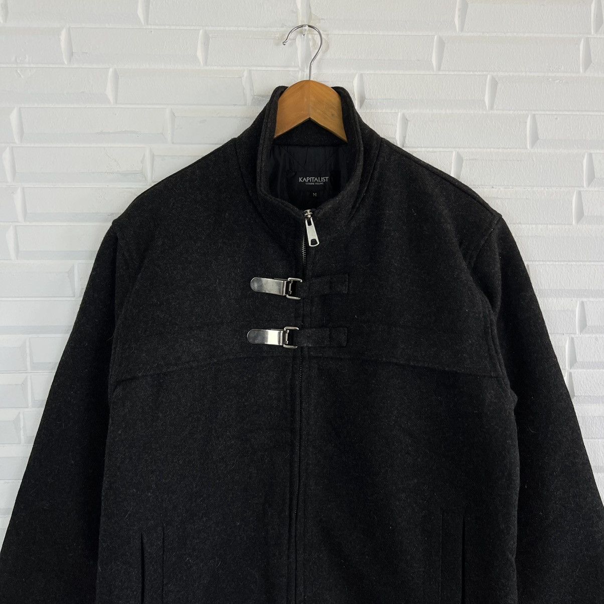 Japanese Brand WOOL JACKET KAPITALIST BY KAPITAL DESIGN RARE STYLE Size US M / EU 48-50 / 2 - 3 Thumbnail