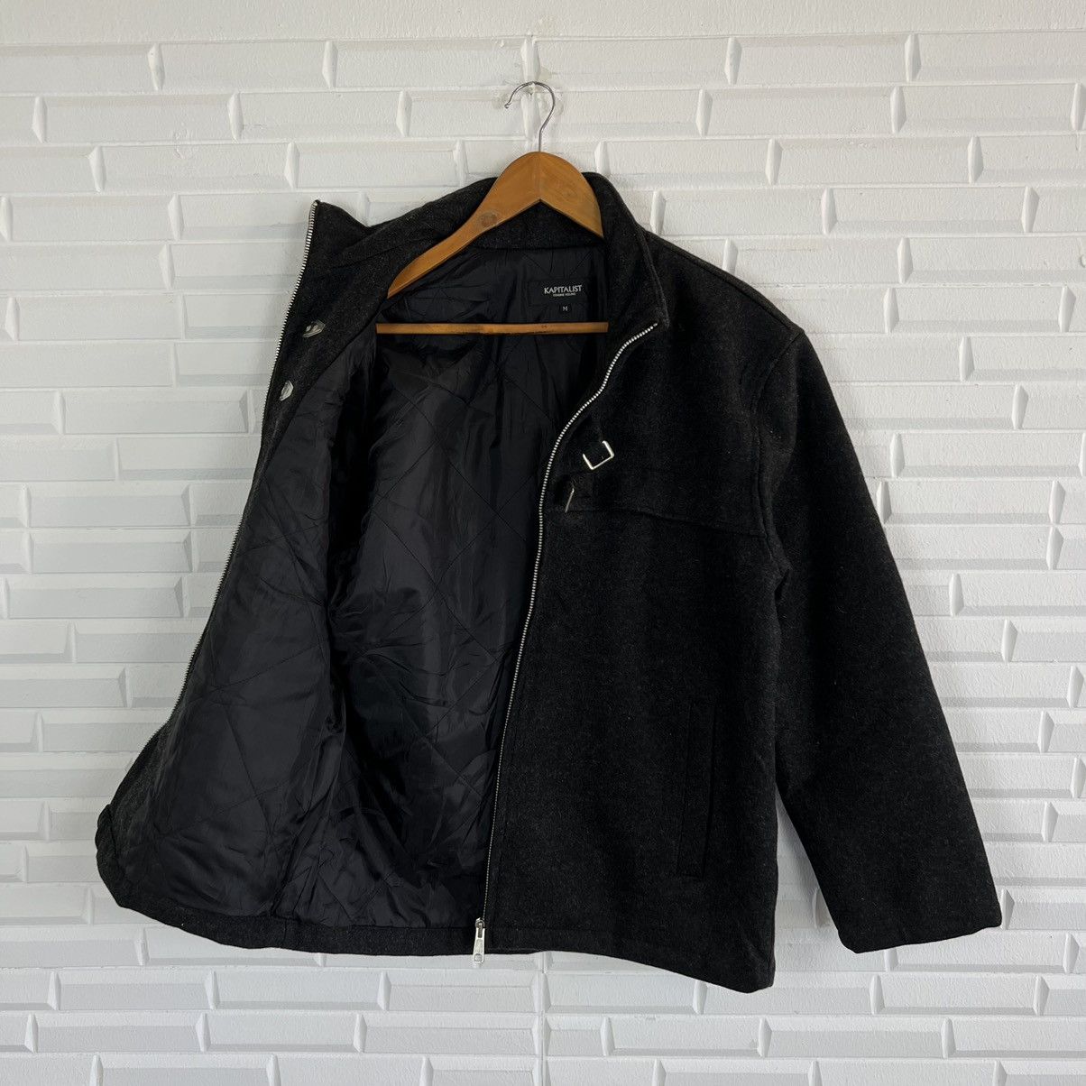 Japanese Brand WOOL JACKET KAPITALIST BY KAPITAL DESIGN RARE STYLE Size US M / EU 48-50 / 2 - 8 Thumbnail