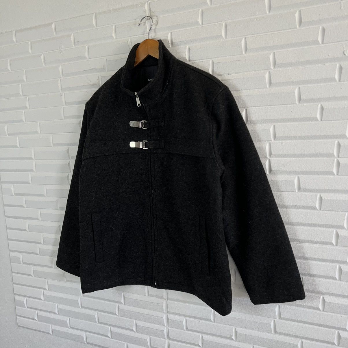 Japanese Brand WOOL JACKET KAPITALIST BY KAPITAL DESIGN RARE STYLE Size US M / EU 48-50 / 2 - 2 Thumbnail