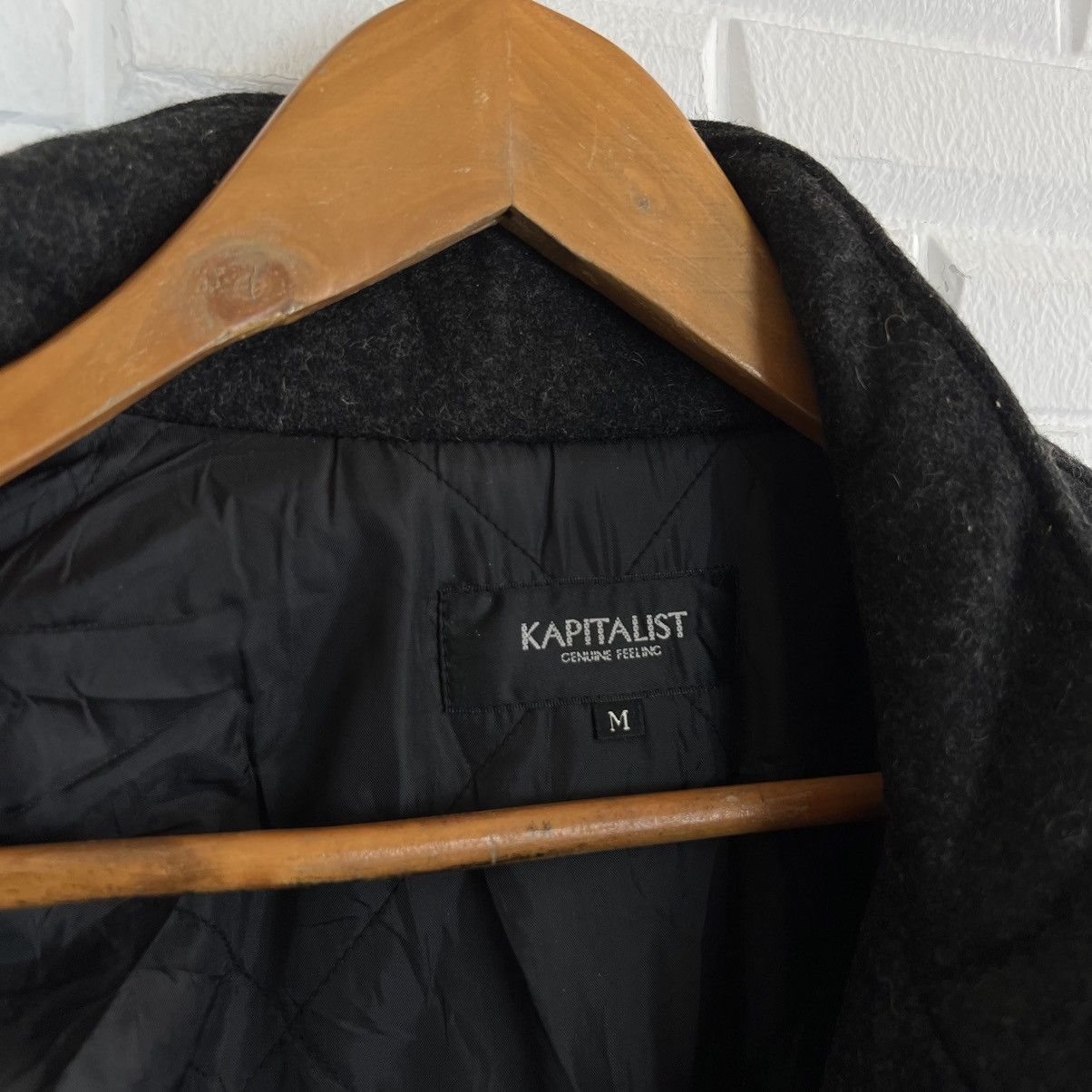 Japanese Brand WOOL JACKET KAPITALIST BY KAPITAL DESIGN RARE STYLE Size US M / EU 48-50 / 2 - 9 Thumbnail