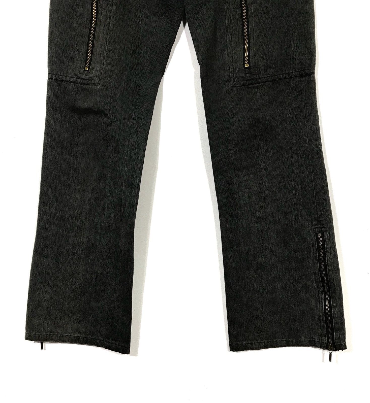 If Six Was Nine × Japanese Brand × Shellac SHELLAC Zipper Punk Style Baker Pants Made In Japan Size US 32 / EU 48 - 5 Thumbnail