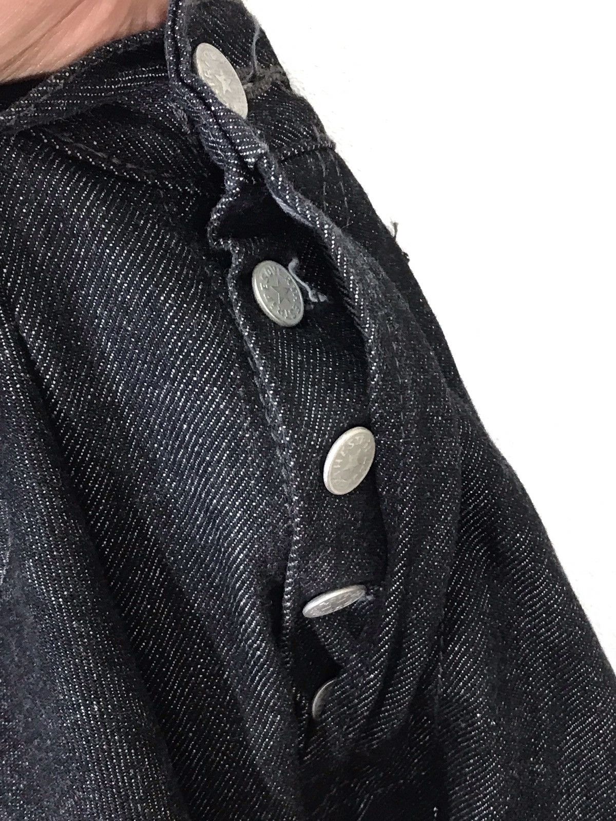 If Six Was Nine × OVER THE STRiPES Over The Stripes Art Paint Design Denim Jeans Made In Japan Size US 31 - 12 Thumbnail