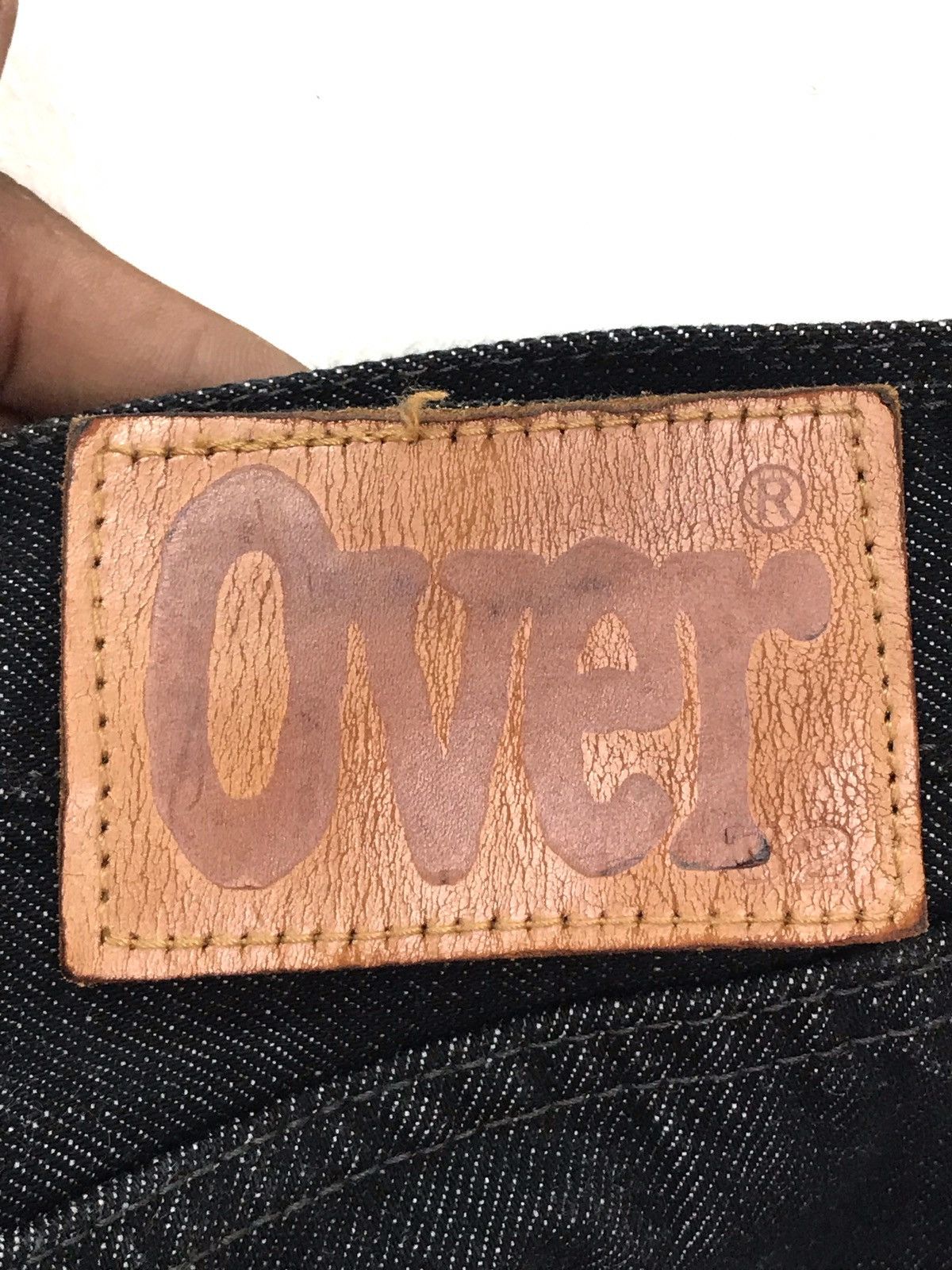 If Six Was Nine × OVER THE STRiPES Over The Stripes Art Paint Design Denim Jeans Made In Japan Size US 31 - 9 Thumbnail
