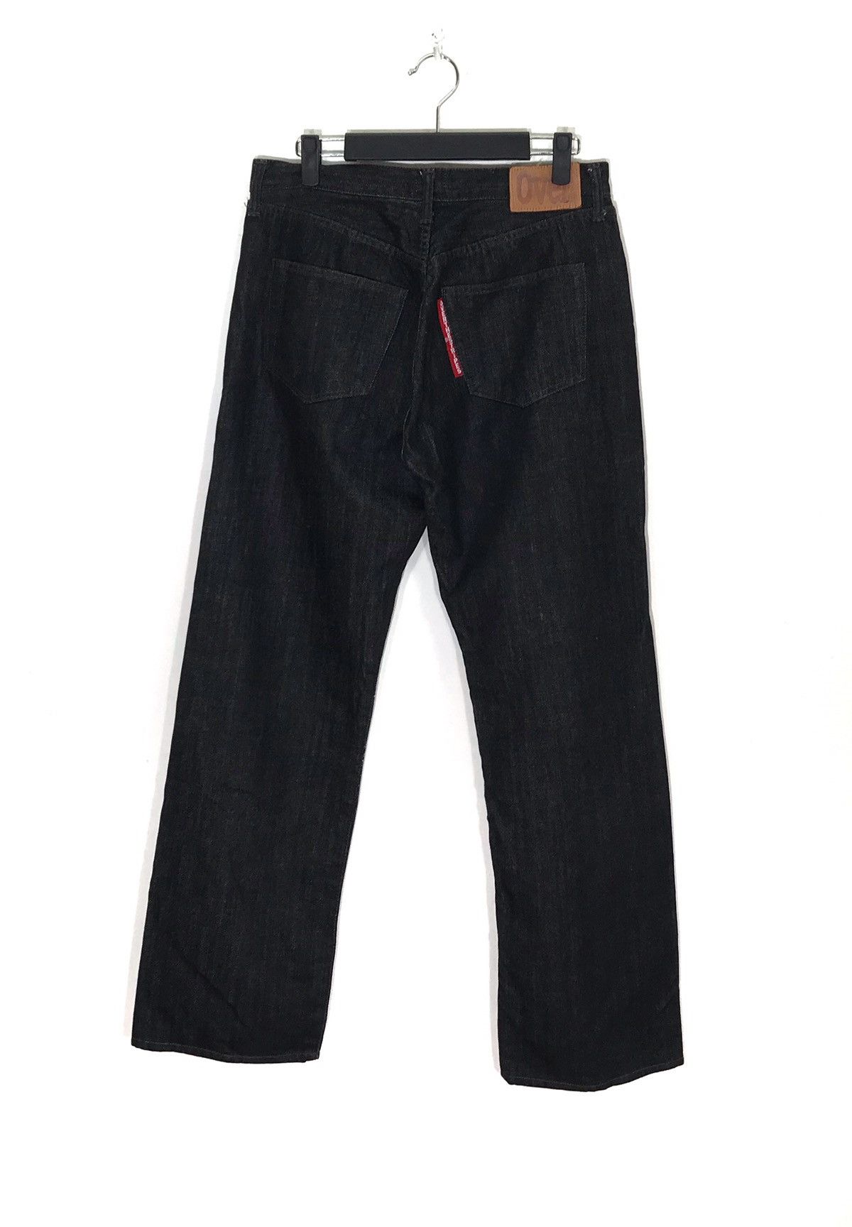 If Six Was Nine × OVER THE STRiPES Over The Stripes Art Paint Design Denim Jeans Made In Japan Size US 31 - 6 Thumbnail