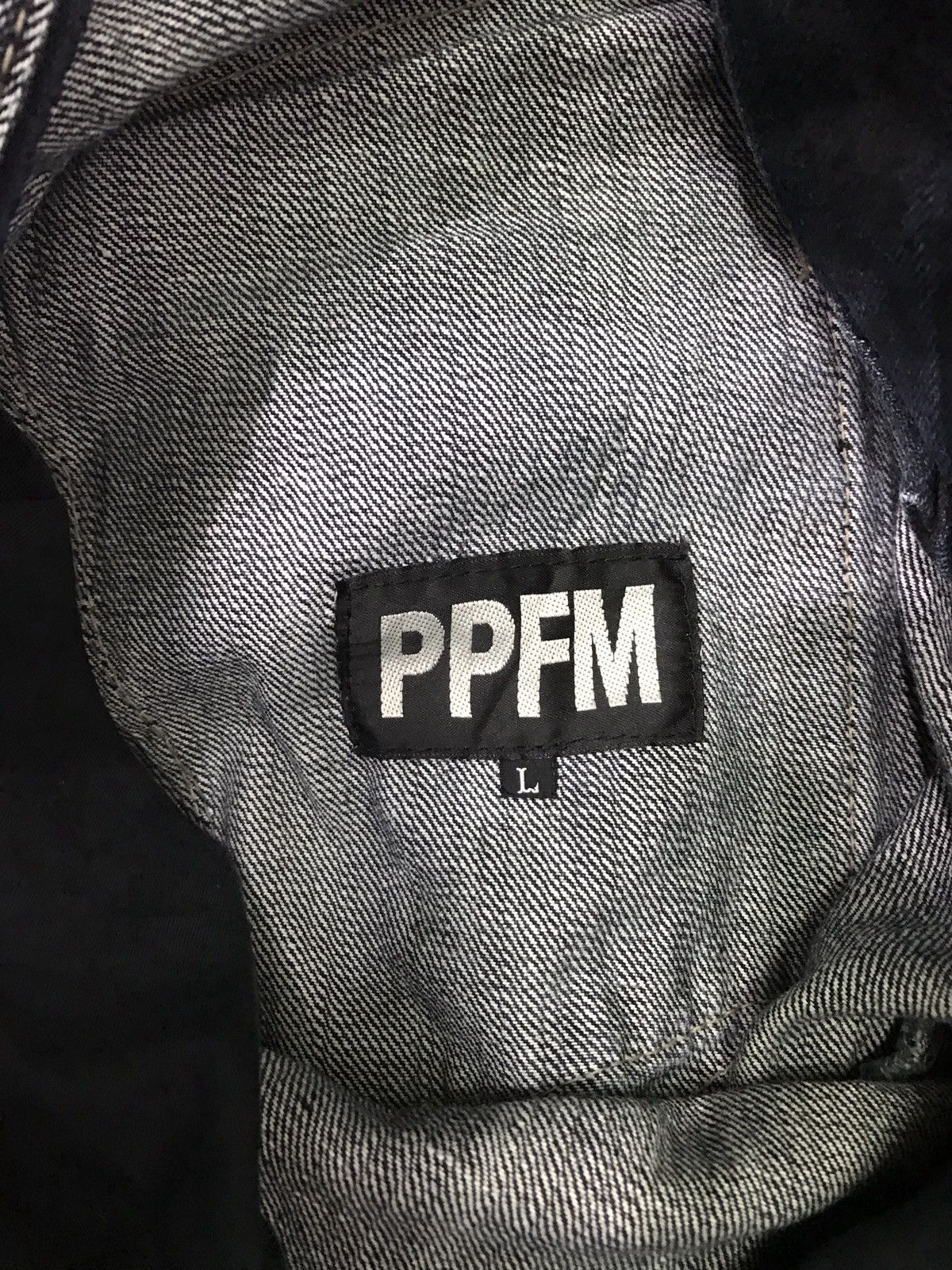Japanese Brand PPFM Bondage Punk Denim Jeans Size US 34 / EU 50 - 10 Thumbnail